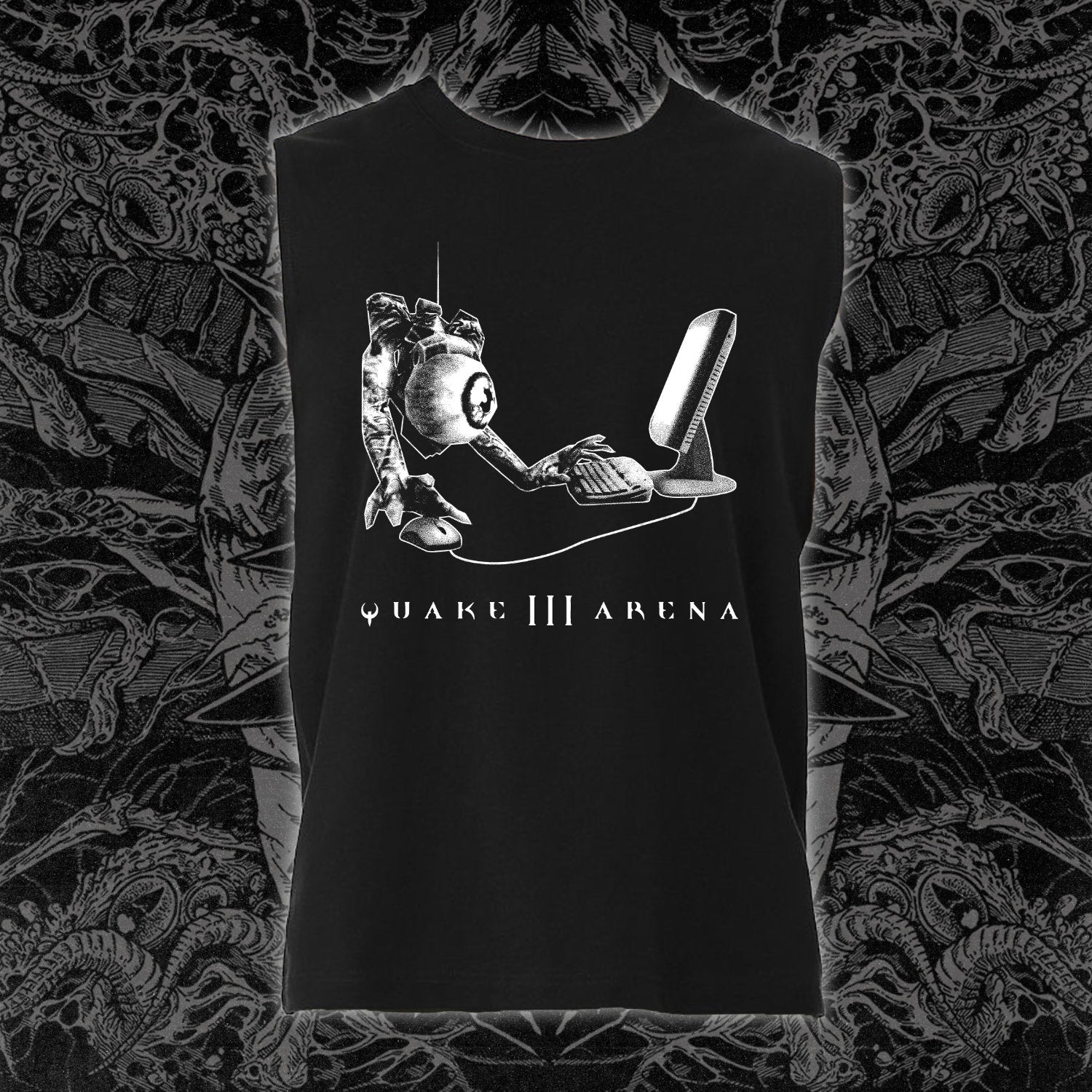 Quake 3 Muscle Tee Black