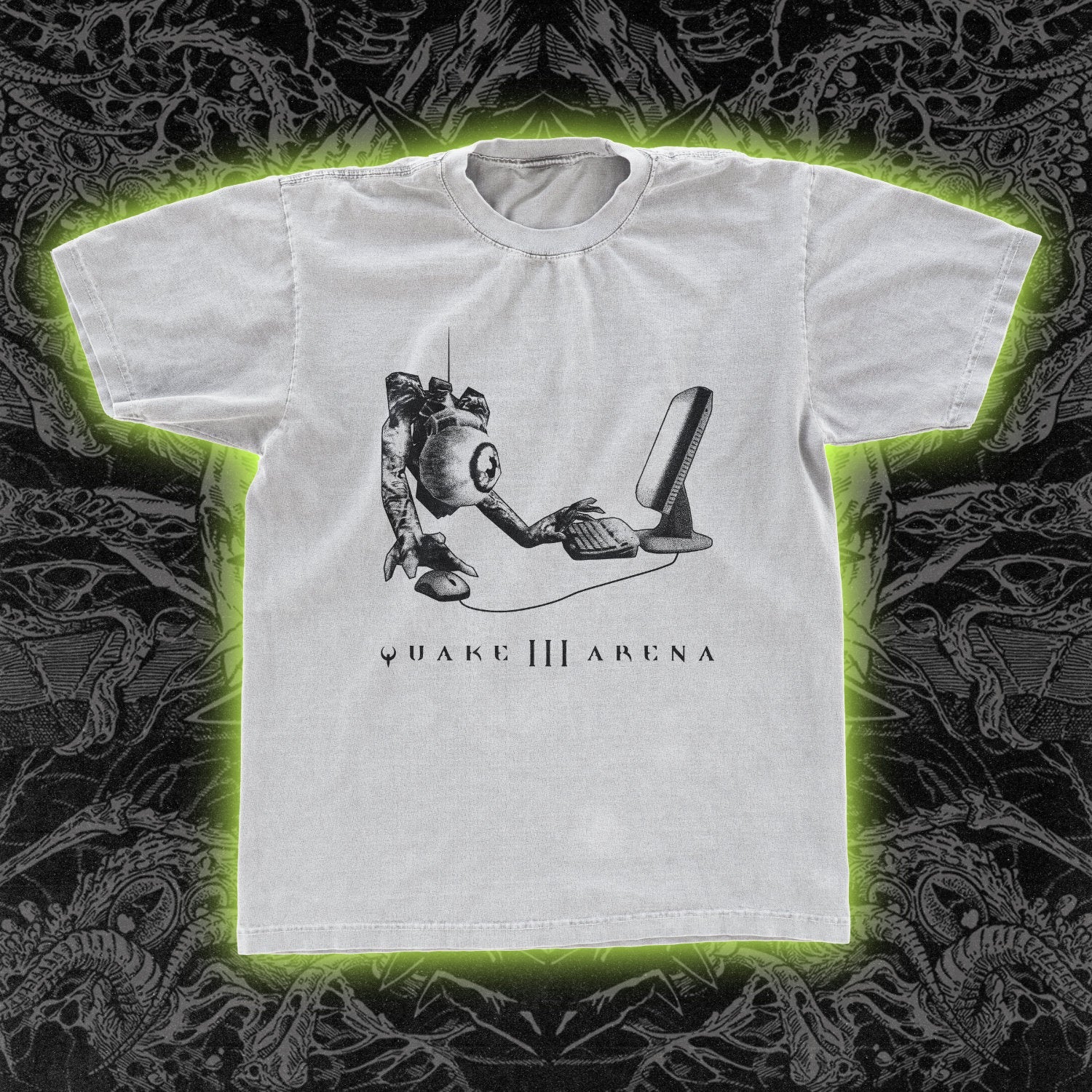 Quake 3 Classic Tee White