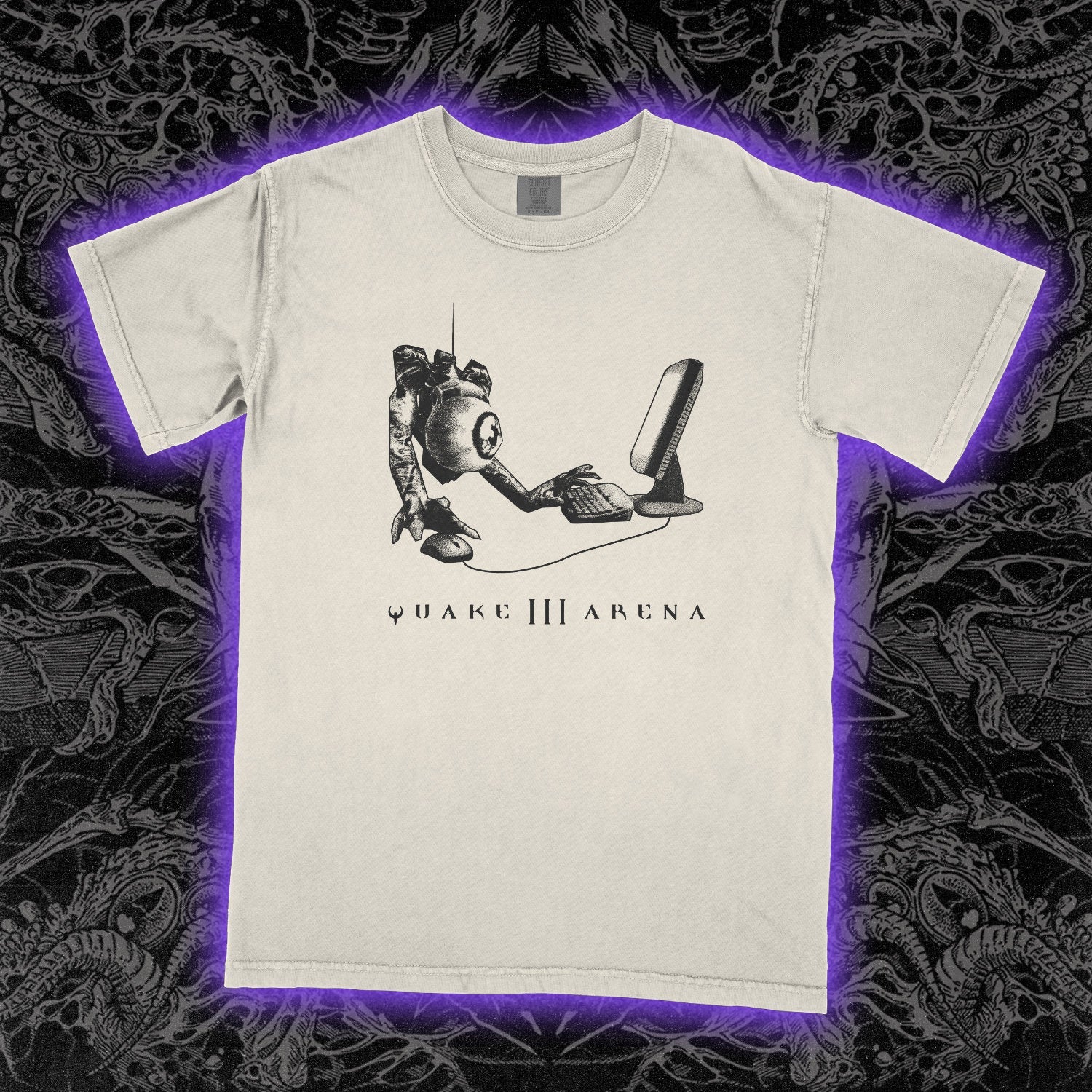 Quake 3 Heavy Tee Ivory