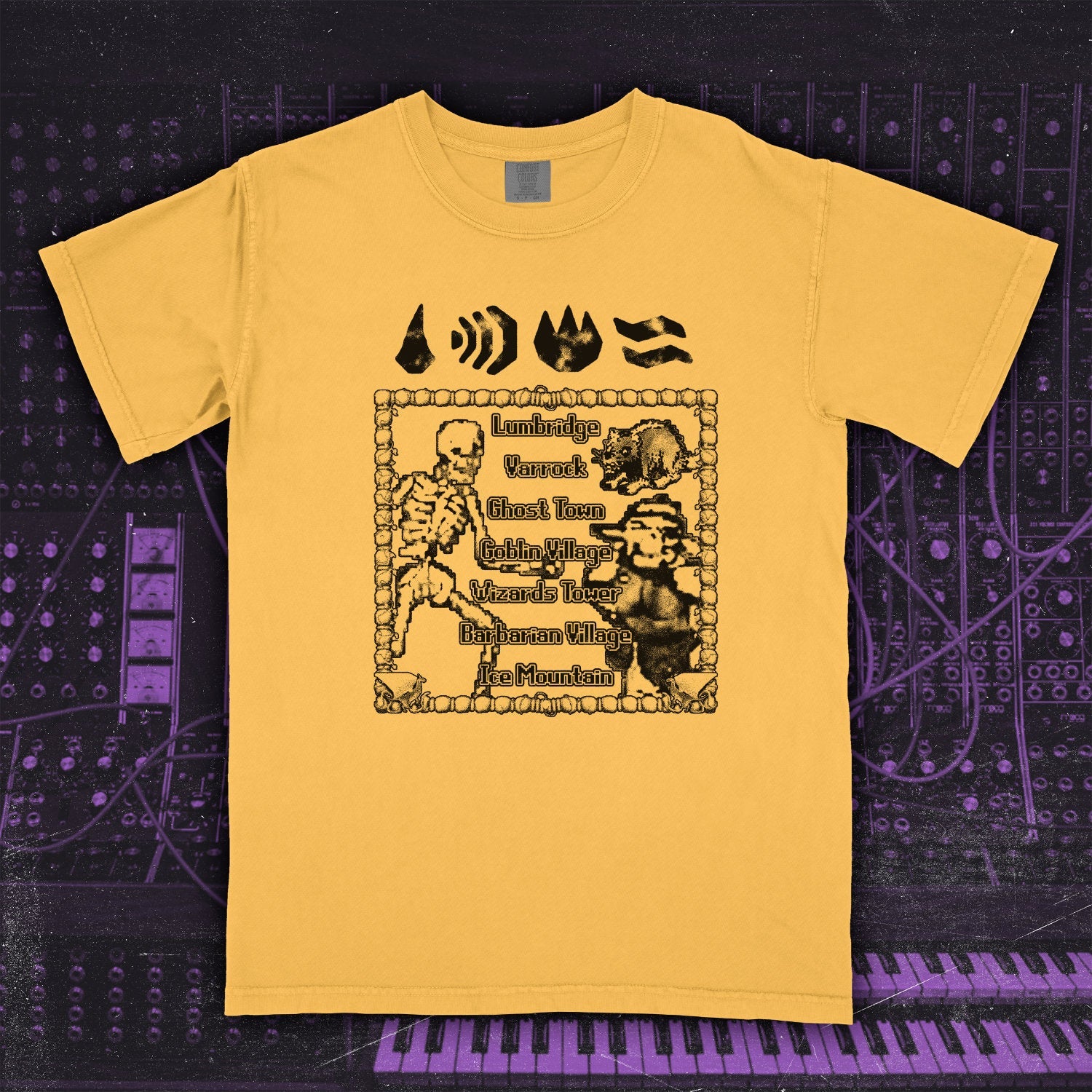 Runescape Heavy Tee Citrus