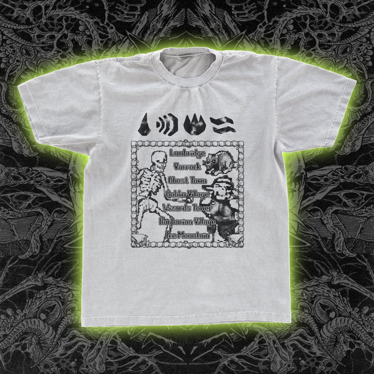 Runescape Classic Tee White