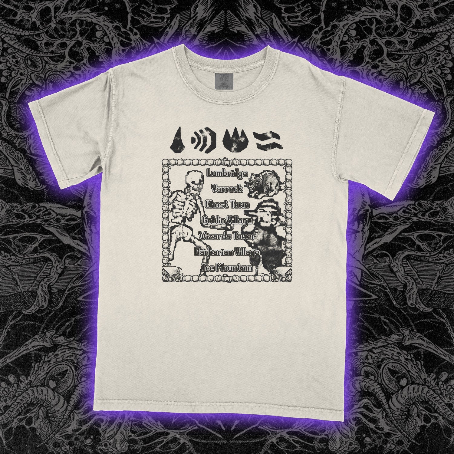 Runescape Heavy Tee Ivory