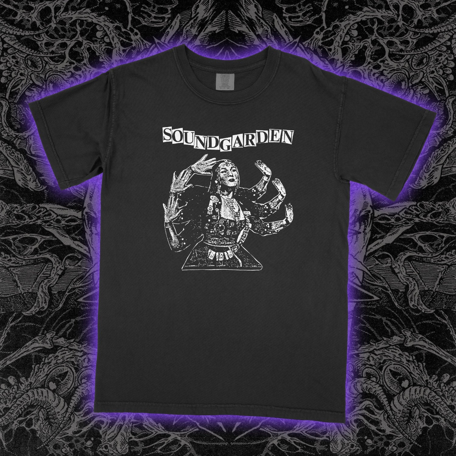 Soundgarden Heavy Tee Black
