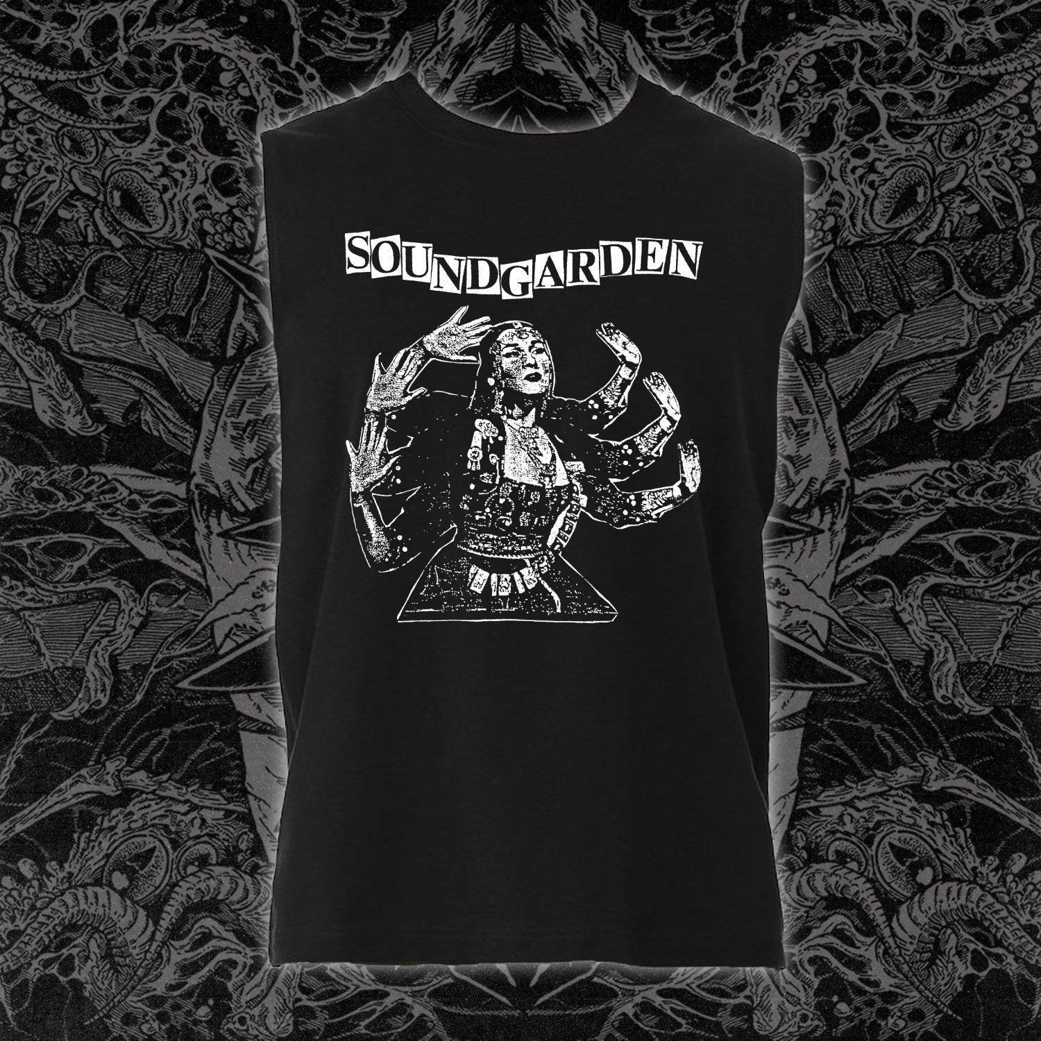 Soundgarden Muscle Tee Black