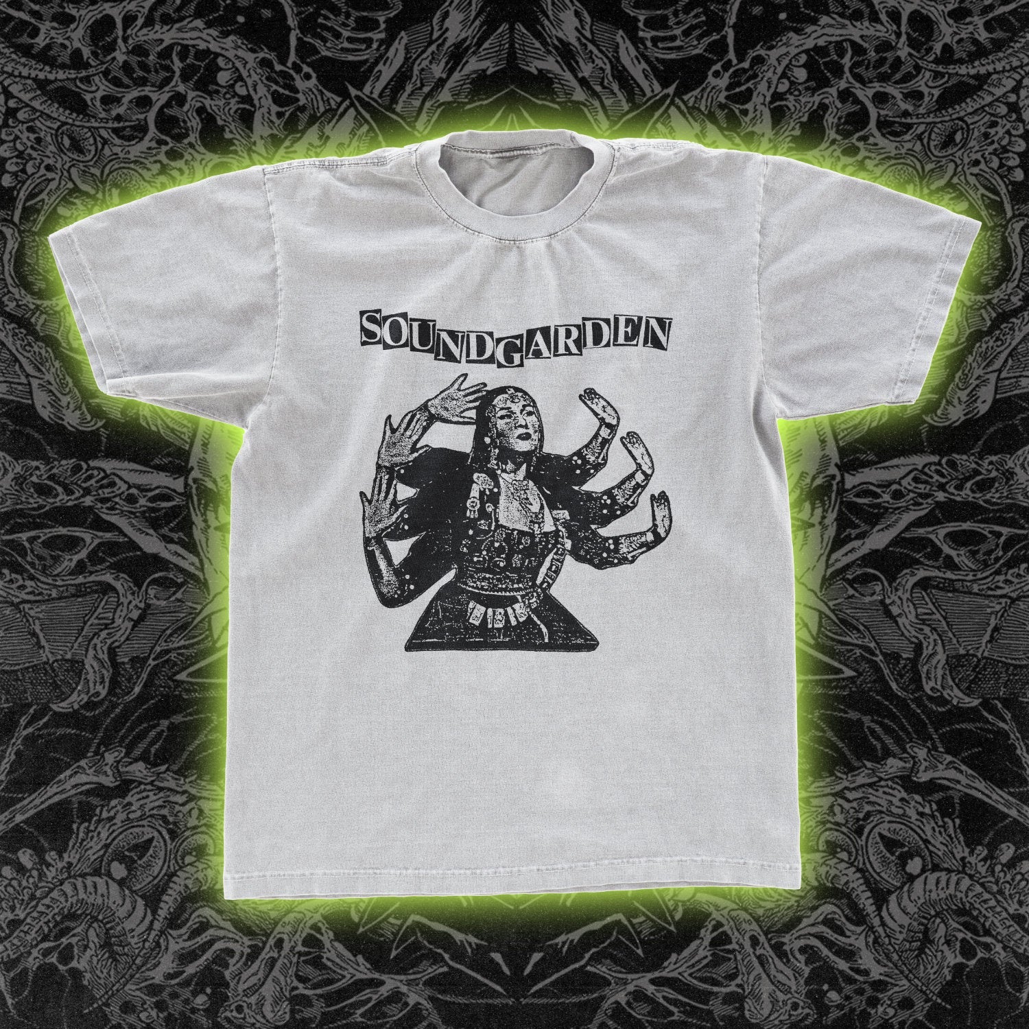 Soundgarden Classic Tee White