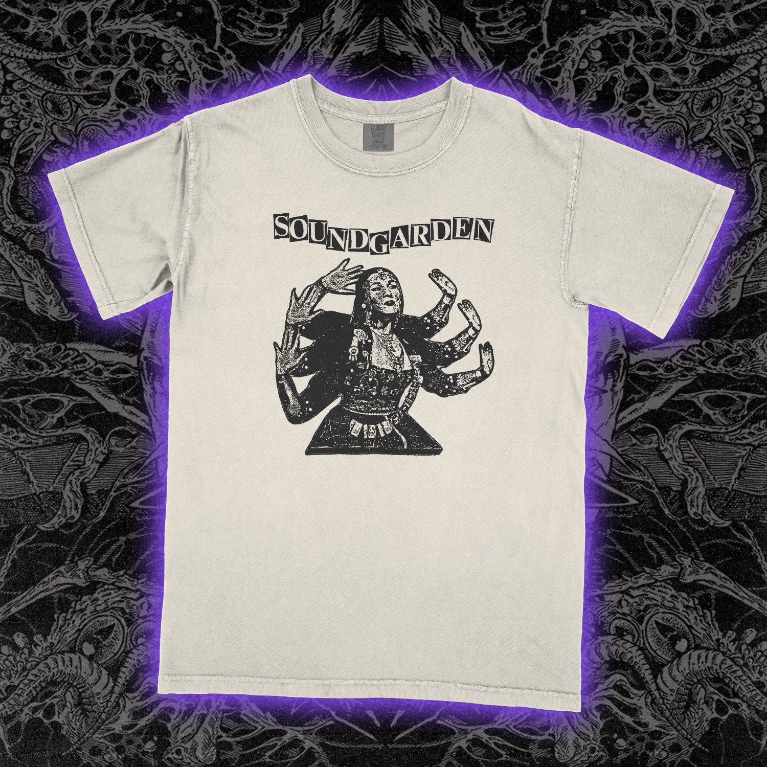 Soundgarden Heavy Tee Ivory