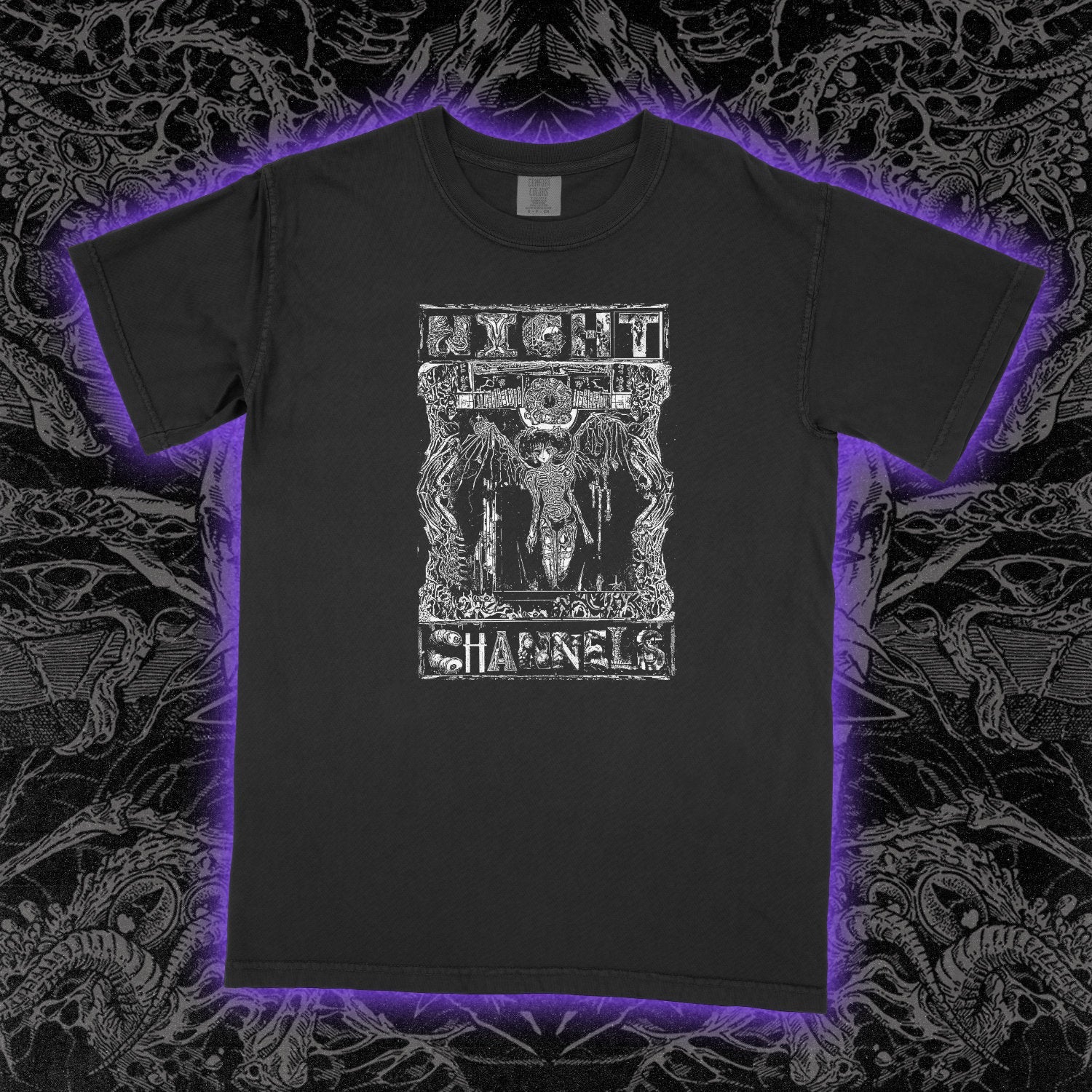 Wing Girl Heavy Tee Black