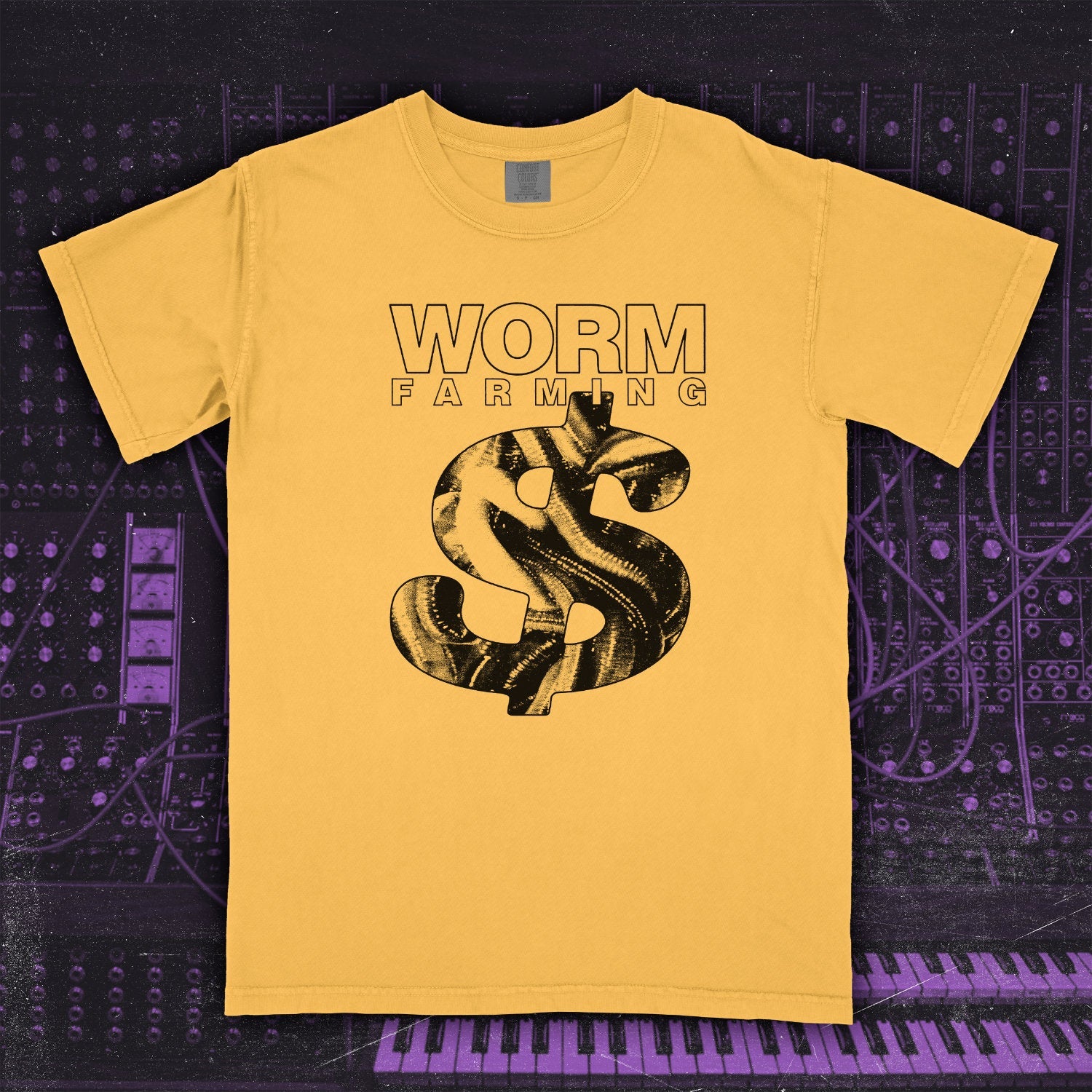 Worm Farming Heavy Tee Citrus