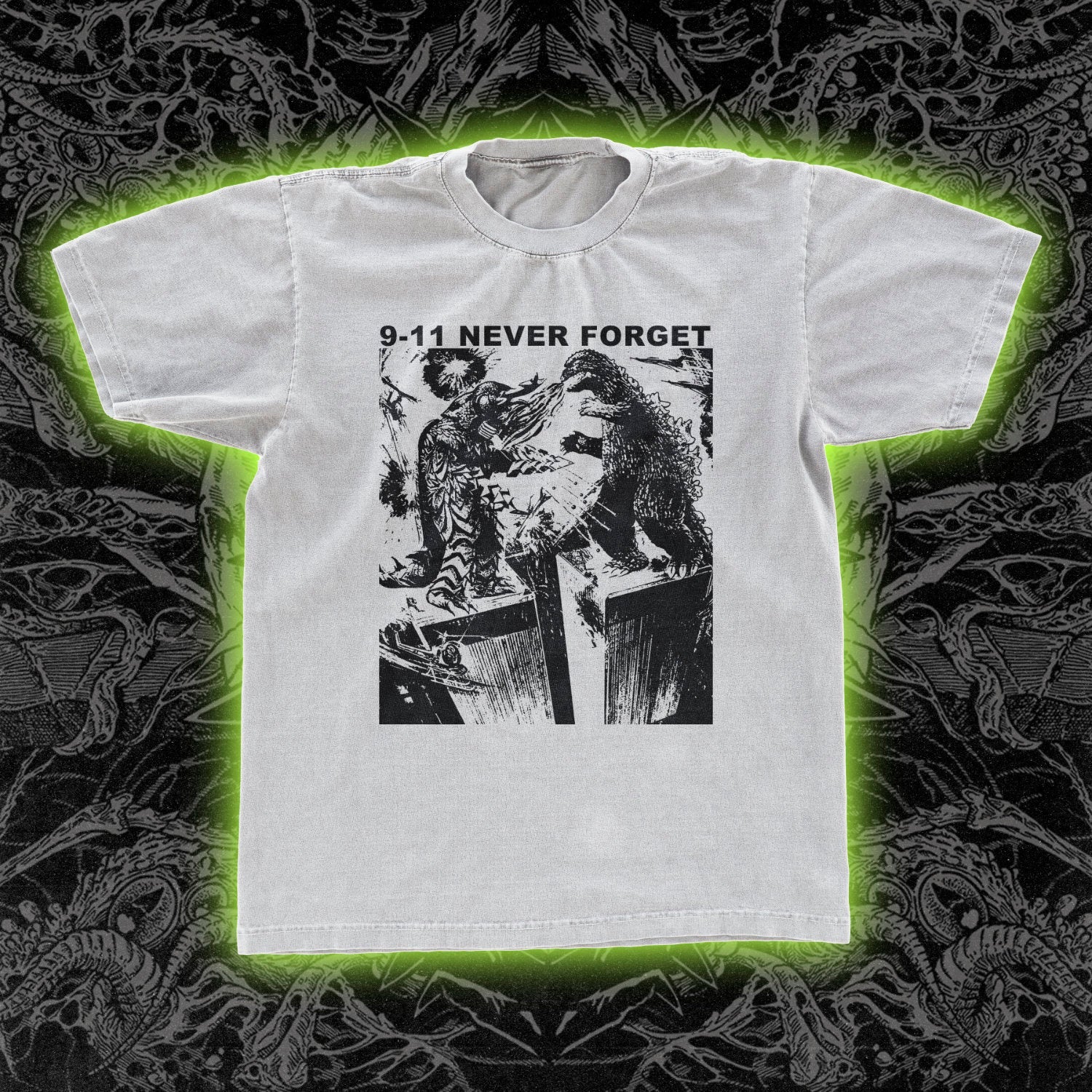9-11 Never Forget Shirt | Occult Clothing
