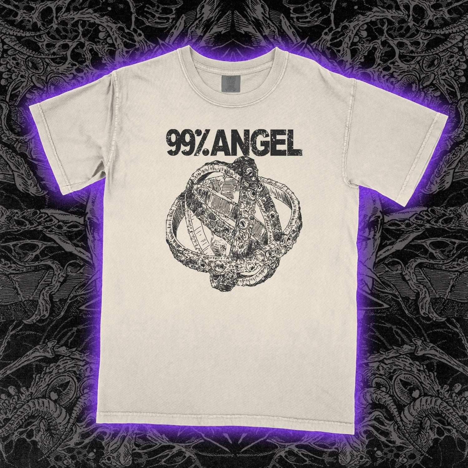 99 Percent Biblical Angel Comfort Colors Ivory Tee