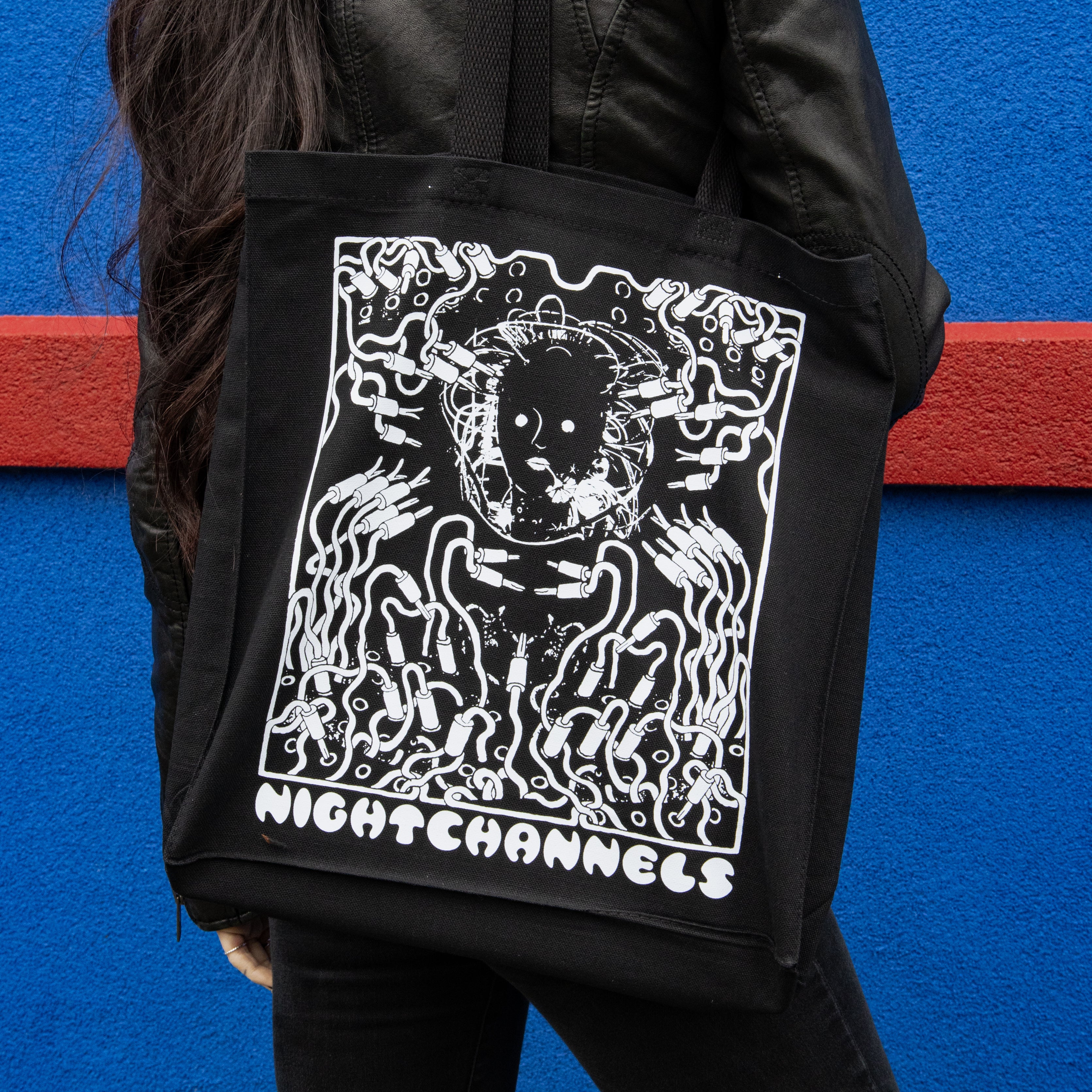 Night Channels Wire Altar - Tote Bag