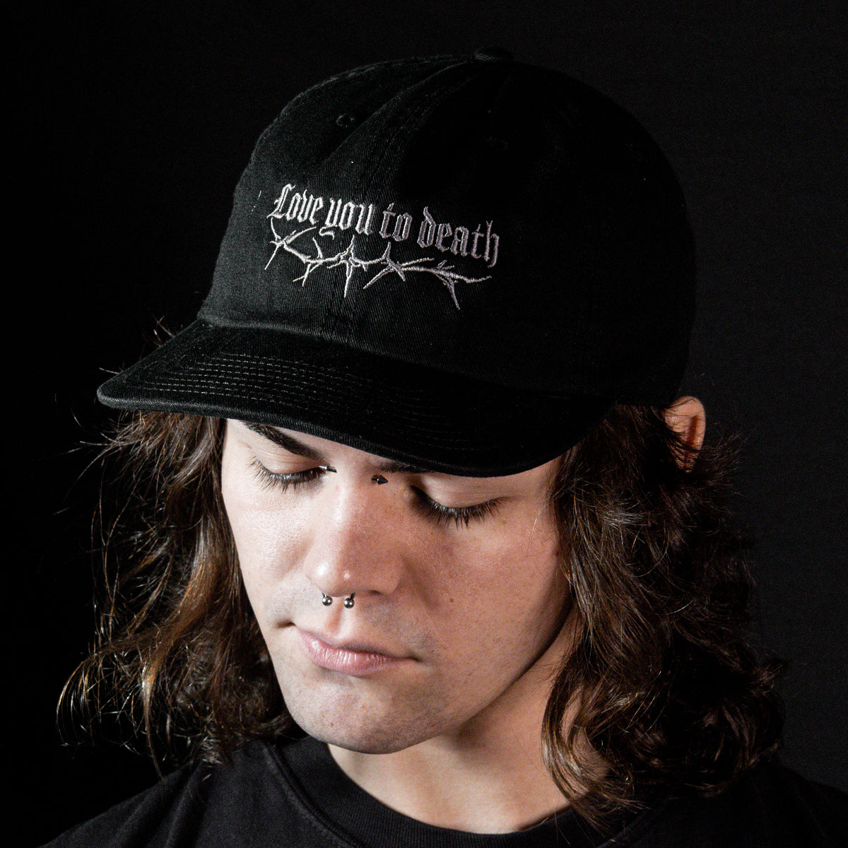 Love You To Death - Embroidered Hat
