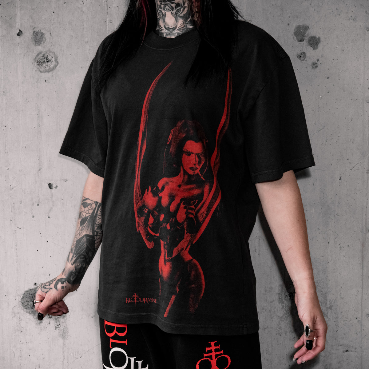 BloodRayne Jumbo Print Boxy Tee