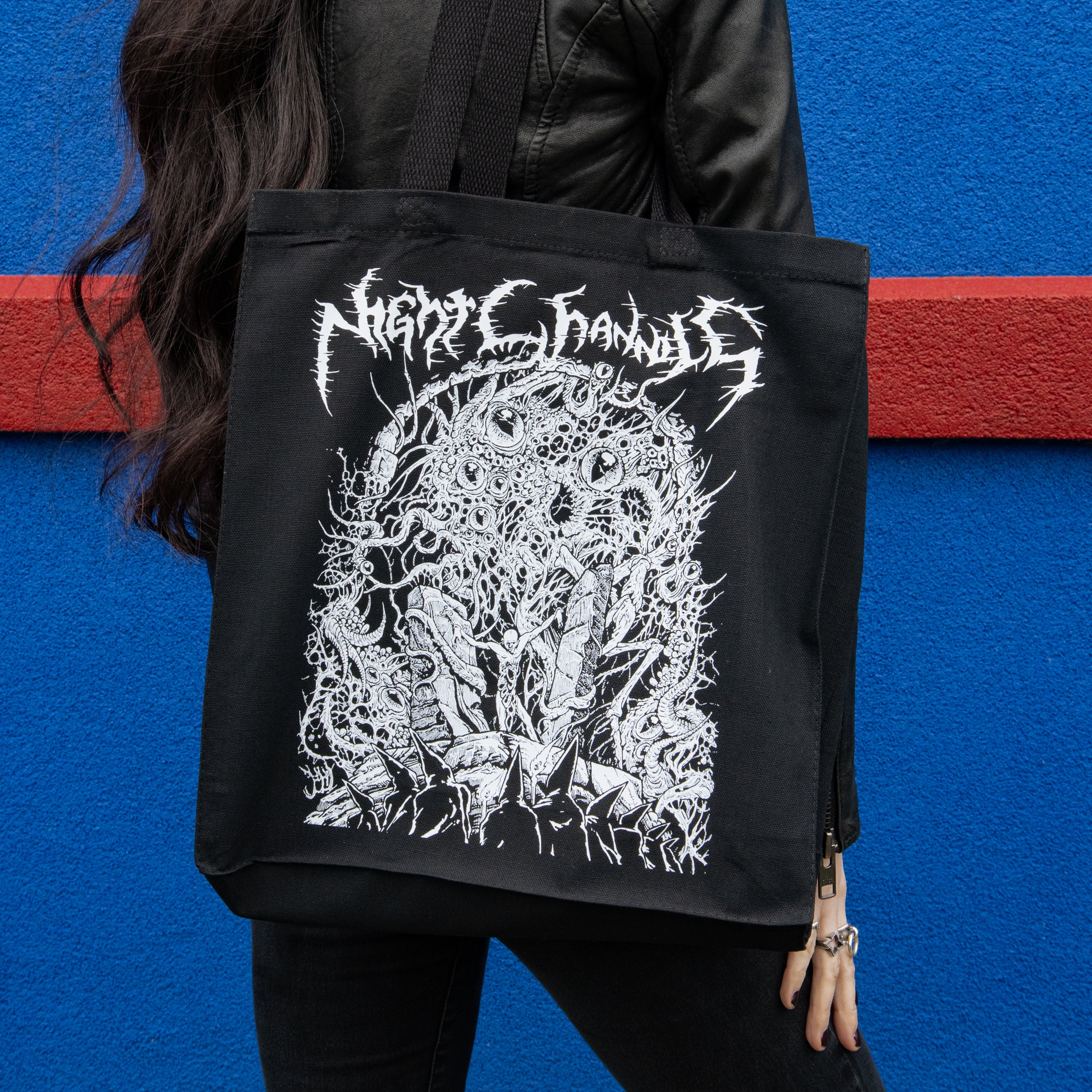 Bestial Sacrifice Night Channels - Tote Bag