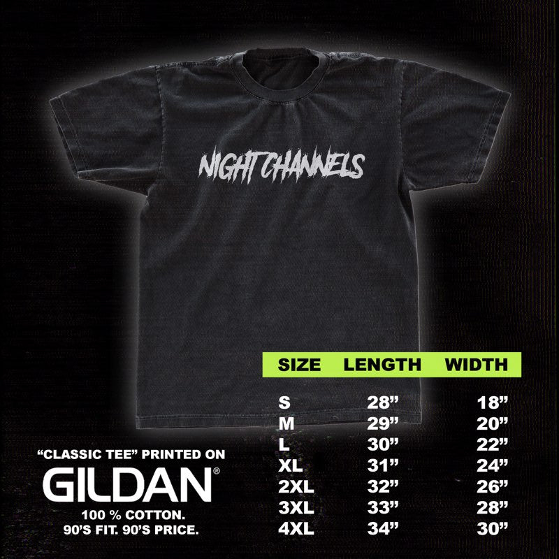 Classic Tee Size Chart
