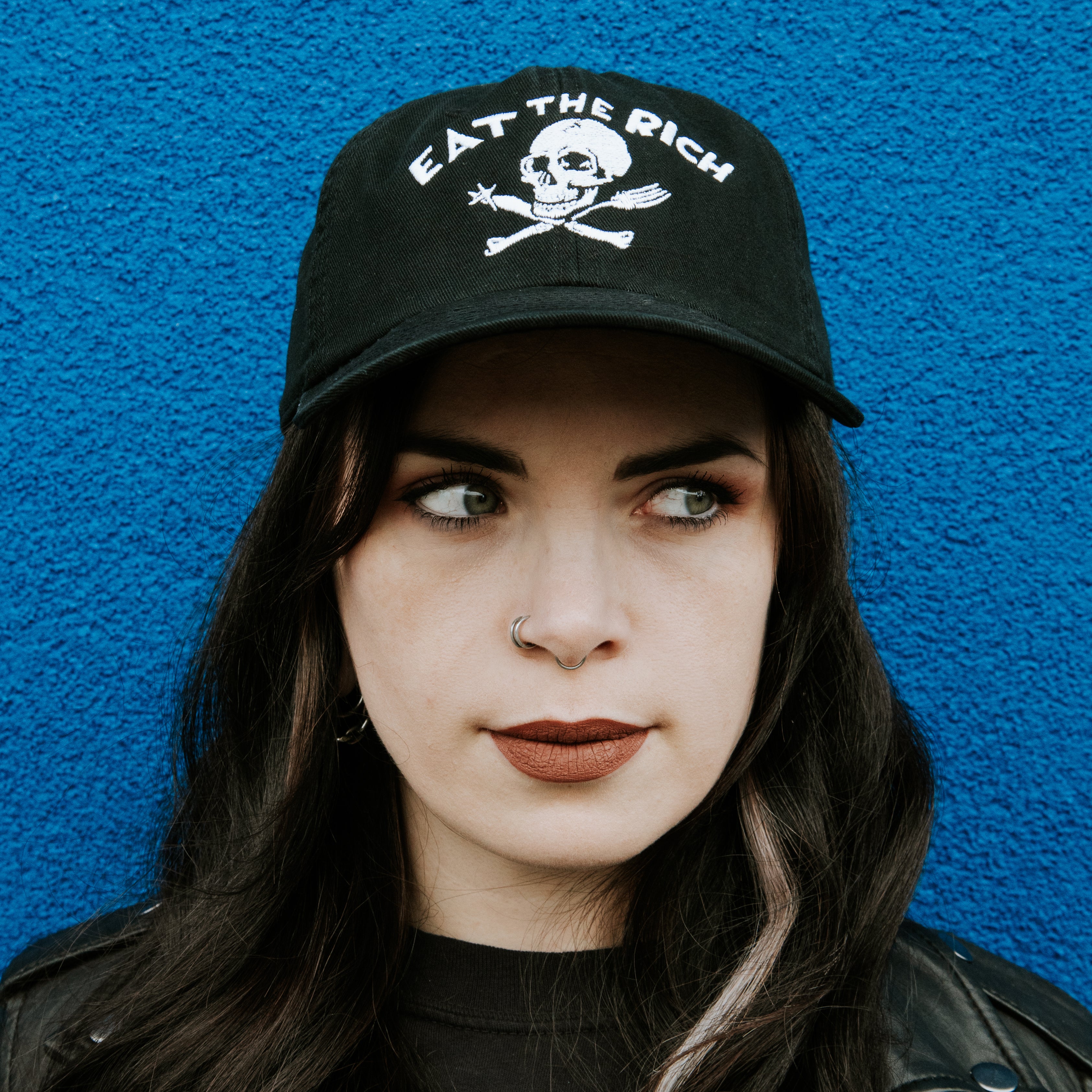 Eat The Rich - Embroidered Hat