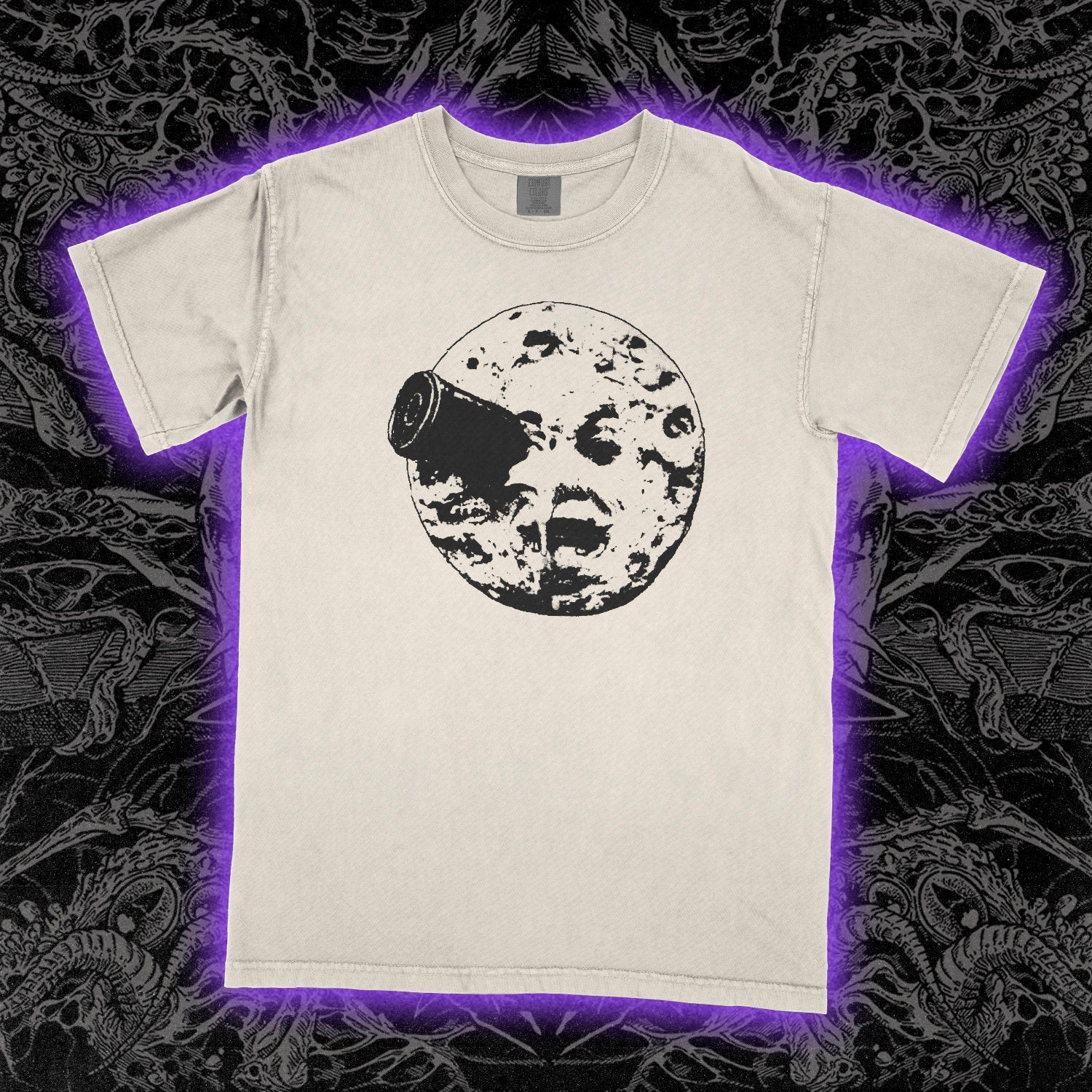 A Trip To The Moon 1902 Comfort Colors Ivory Tee