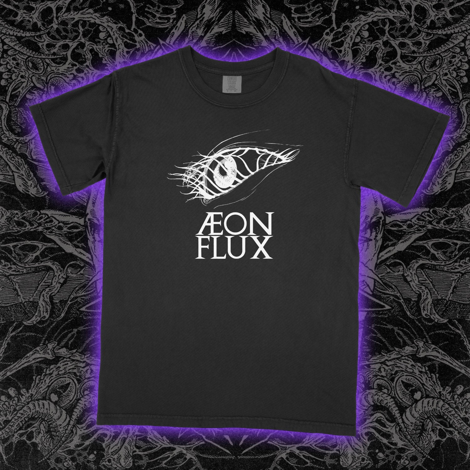 Aeon Flux Comfort Colors Black Tee