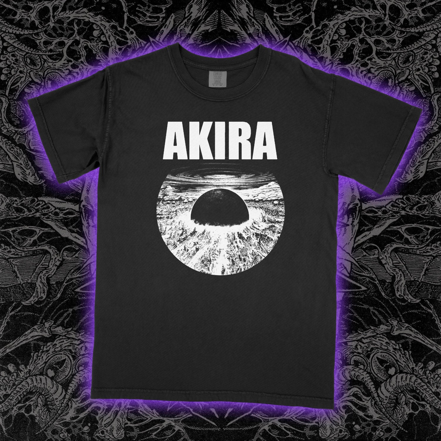 AKIRA Explosion Comfort Colors Black Tee