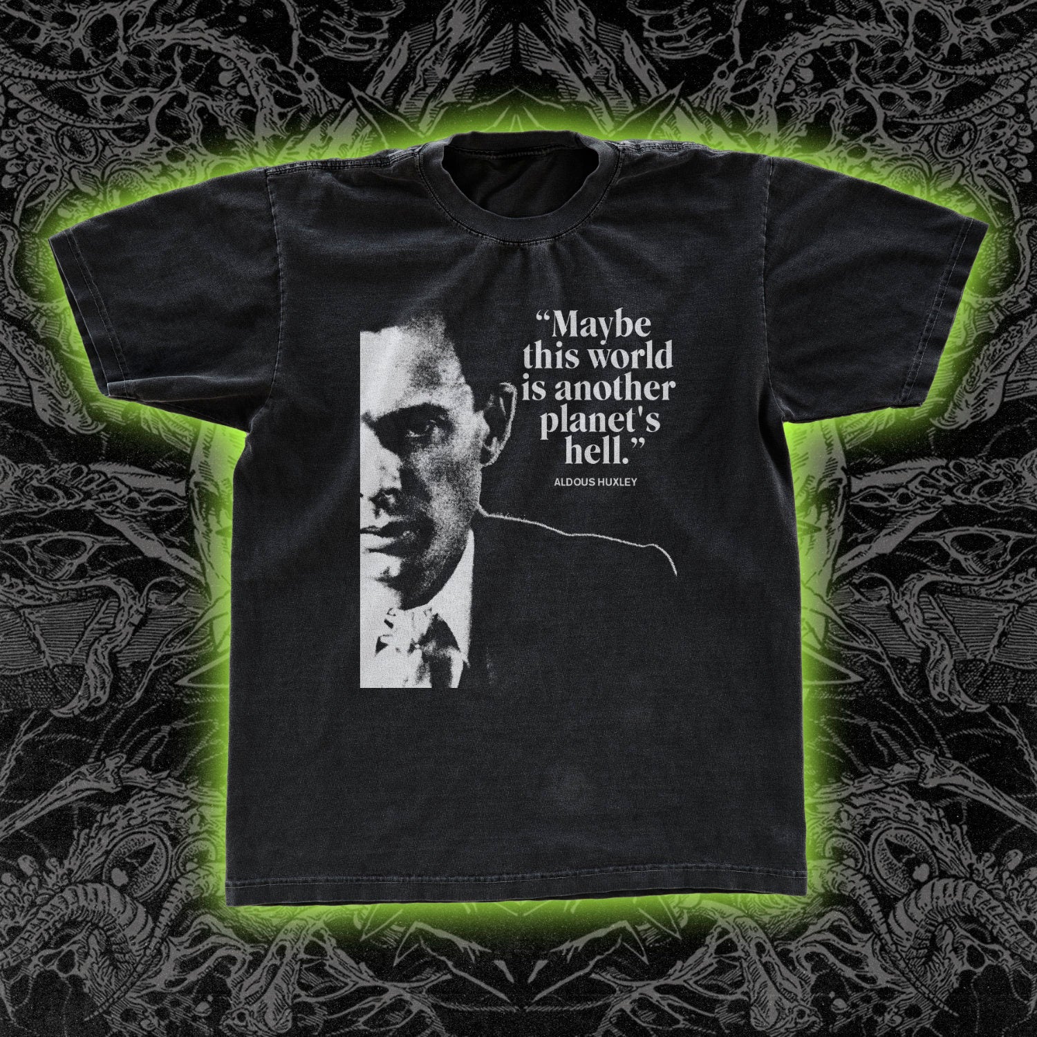Aldous Huxley Another Planet's Hell Classic Tee