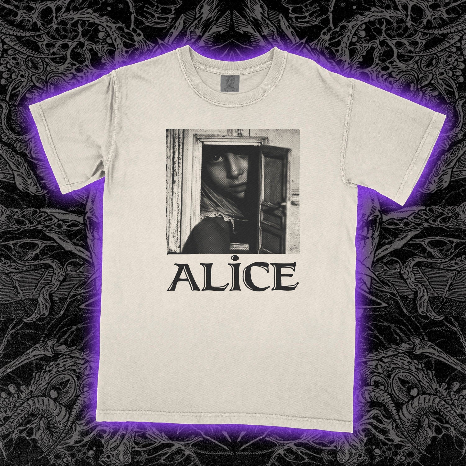 Alice Film 1988 Jan Svankmajer Comfort Colors Ivory Tee