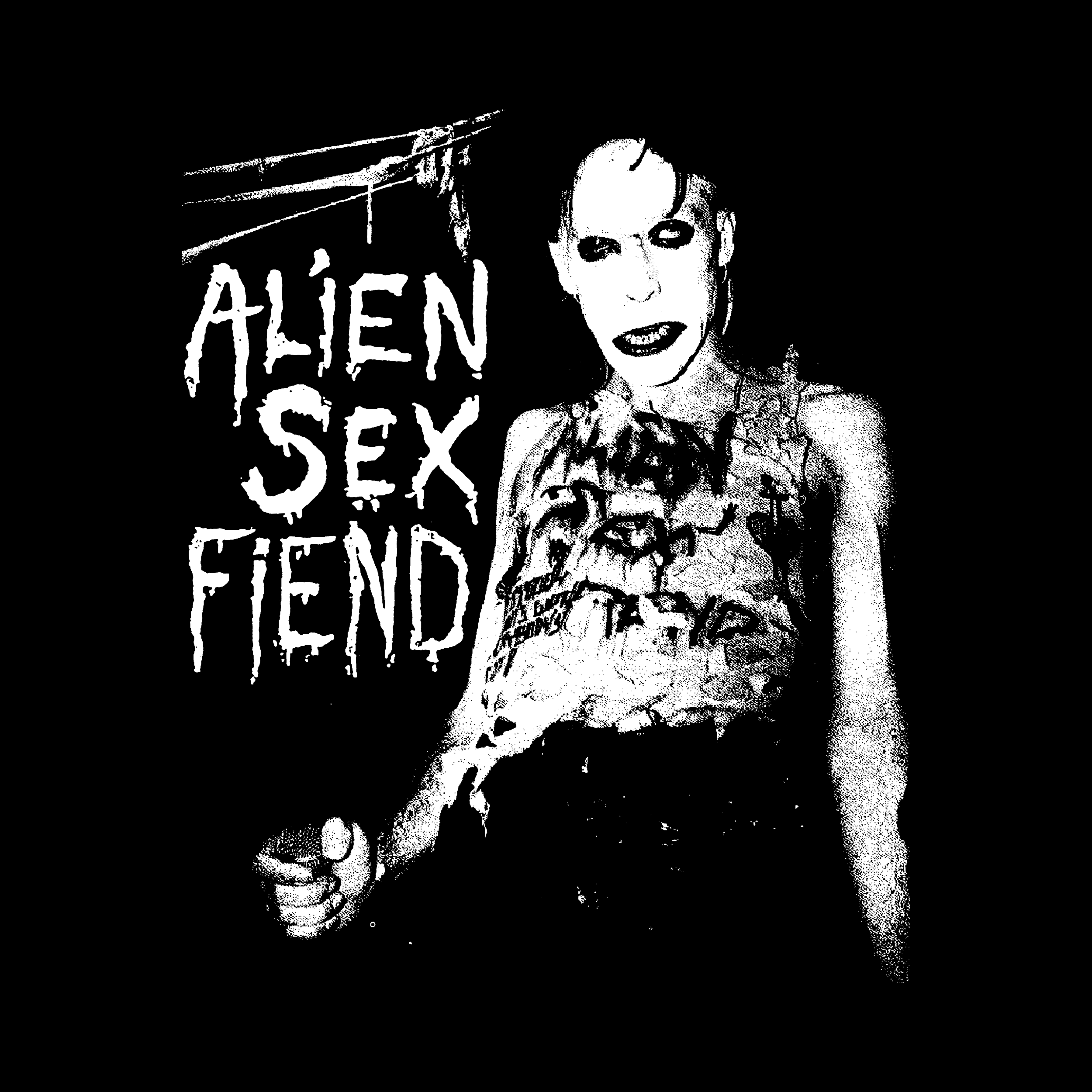 Alien Sex Fiend Nik Fiend Premium Tee