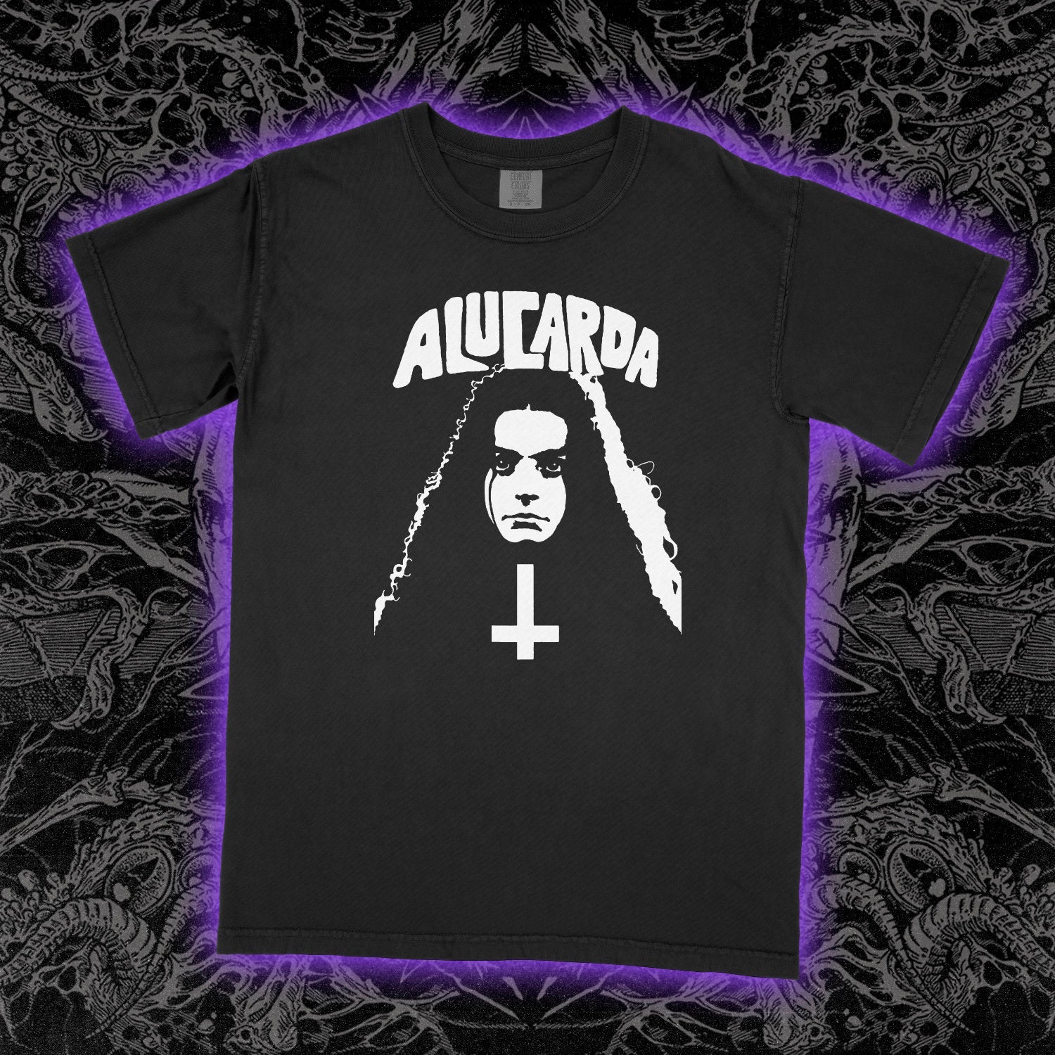 Alucarda Comfort Colors Black Tee