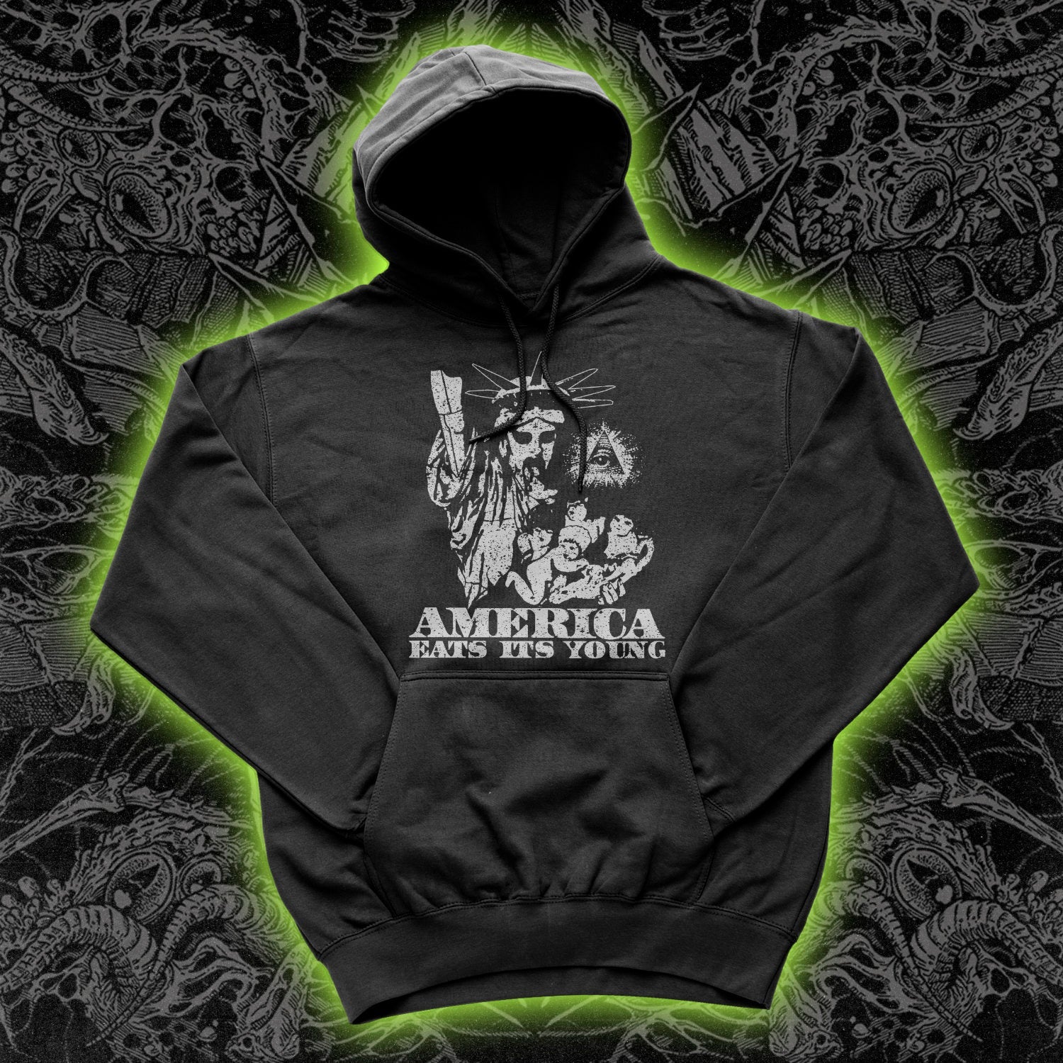 America Eats Its Young Hoodie