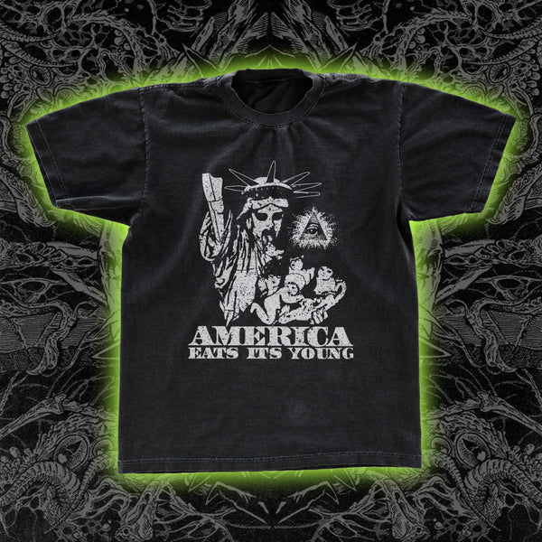 Supreme: orders America Eats it’s Young Shirt