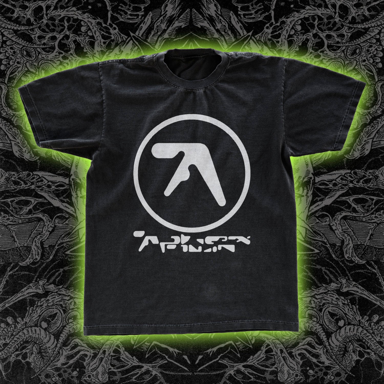 Aphex Twin Logo Classic Tee Occult Clothing