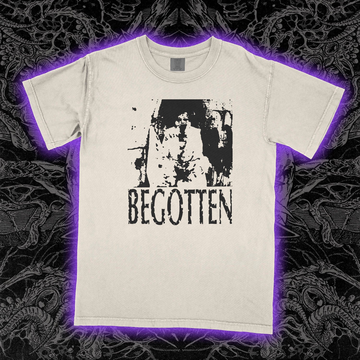 Begotten Film Comfort Colors Ivory Tee