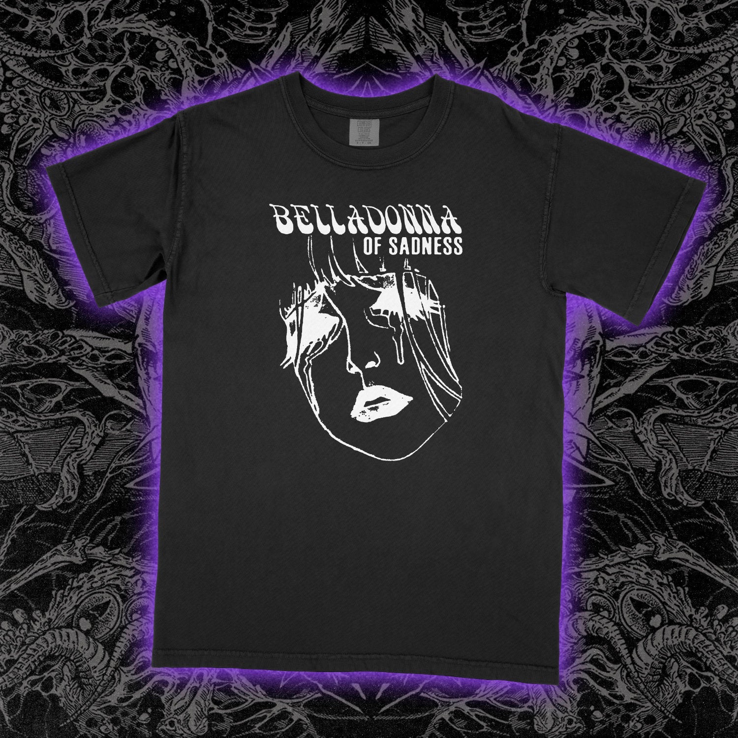 Belladonna Of Sadness Film Comfort Colors Black Tee