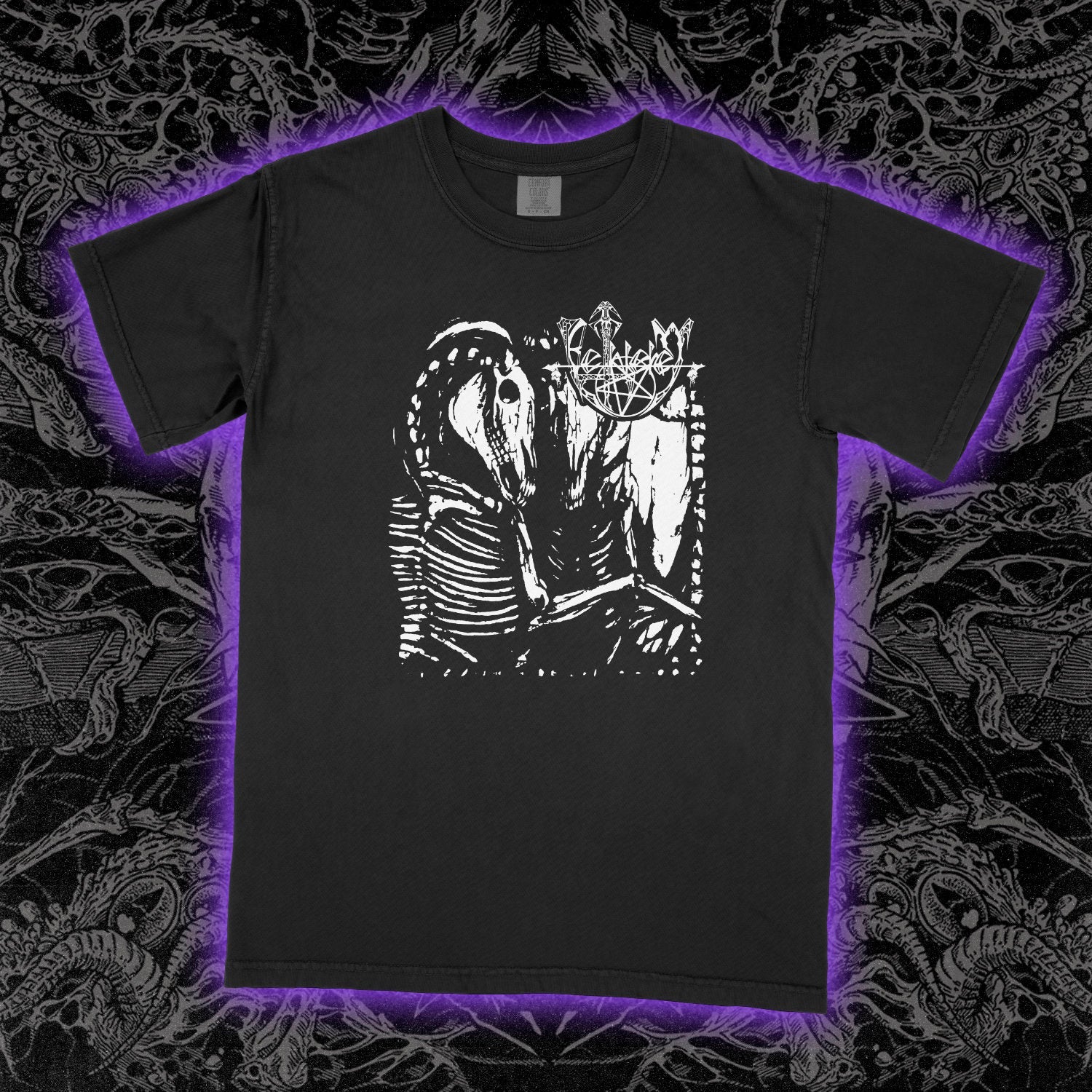 Bethlehem Black Metal Comfort Colors Black Tee