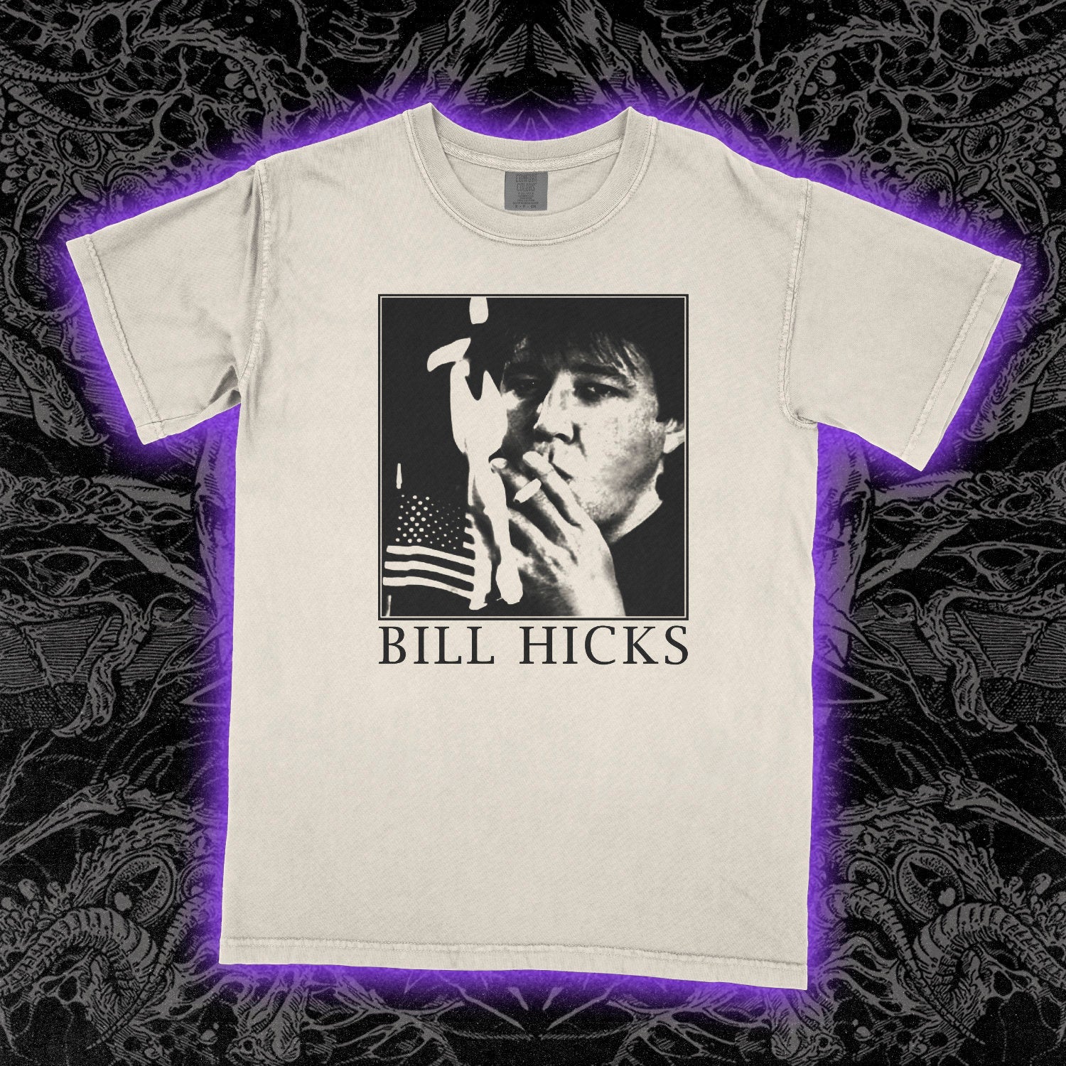 Bill Hicks Comfort Colors Ivory Tee