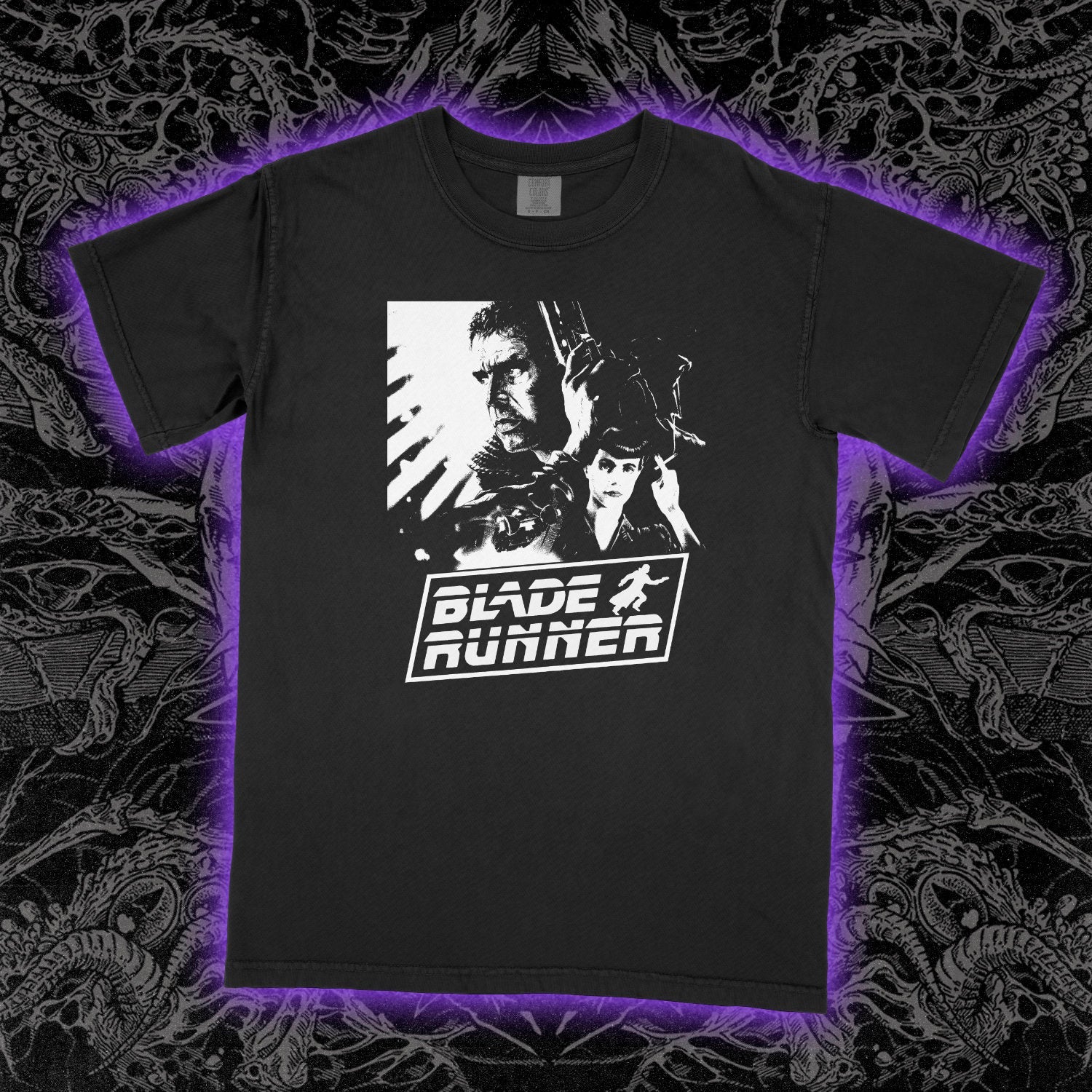 Blade Runner Film Comfort Colors Black Tee