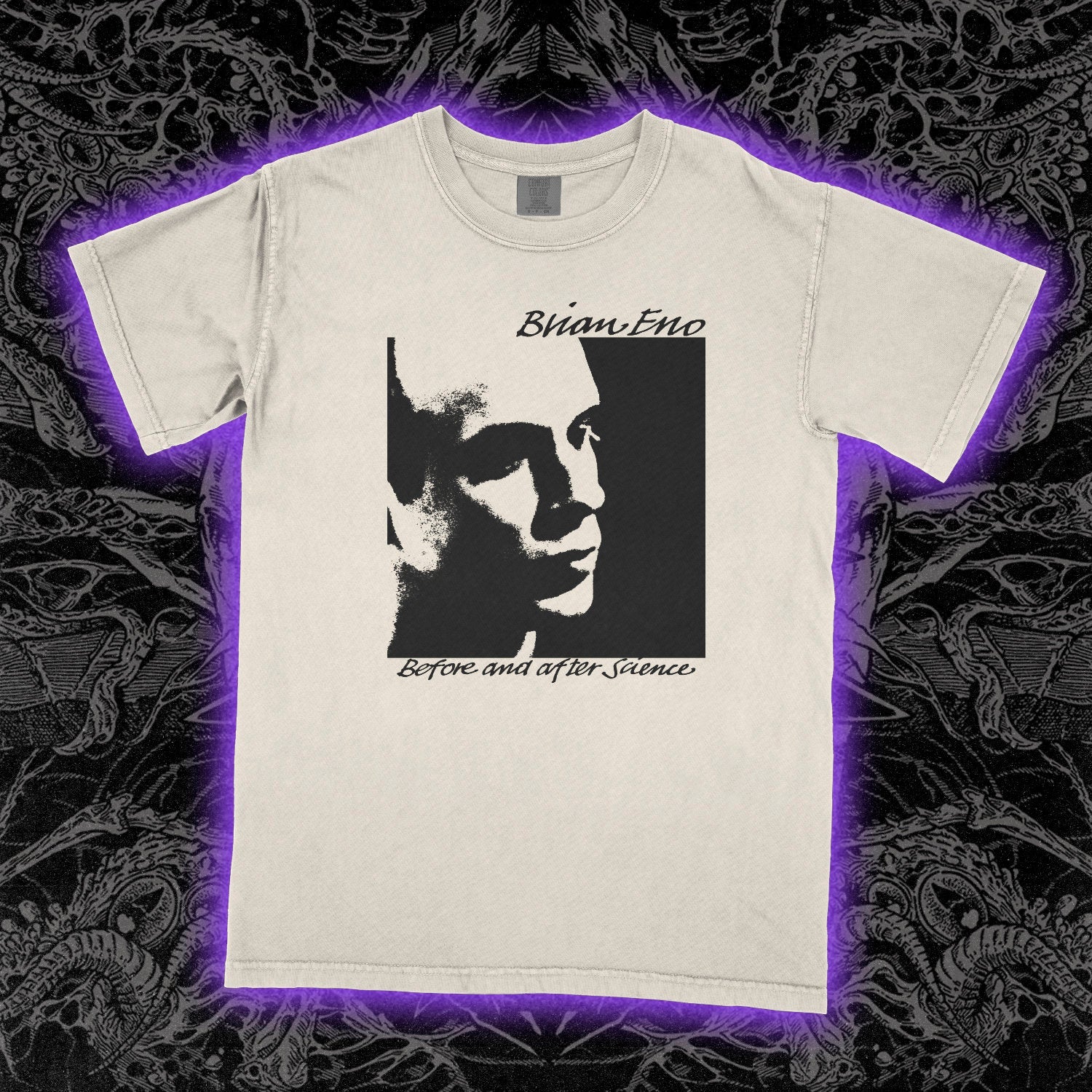 Brian Eno Before And After Science Comfort Colors Ivory Tee