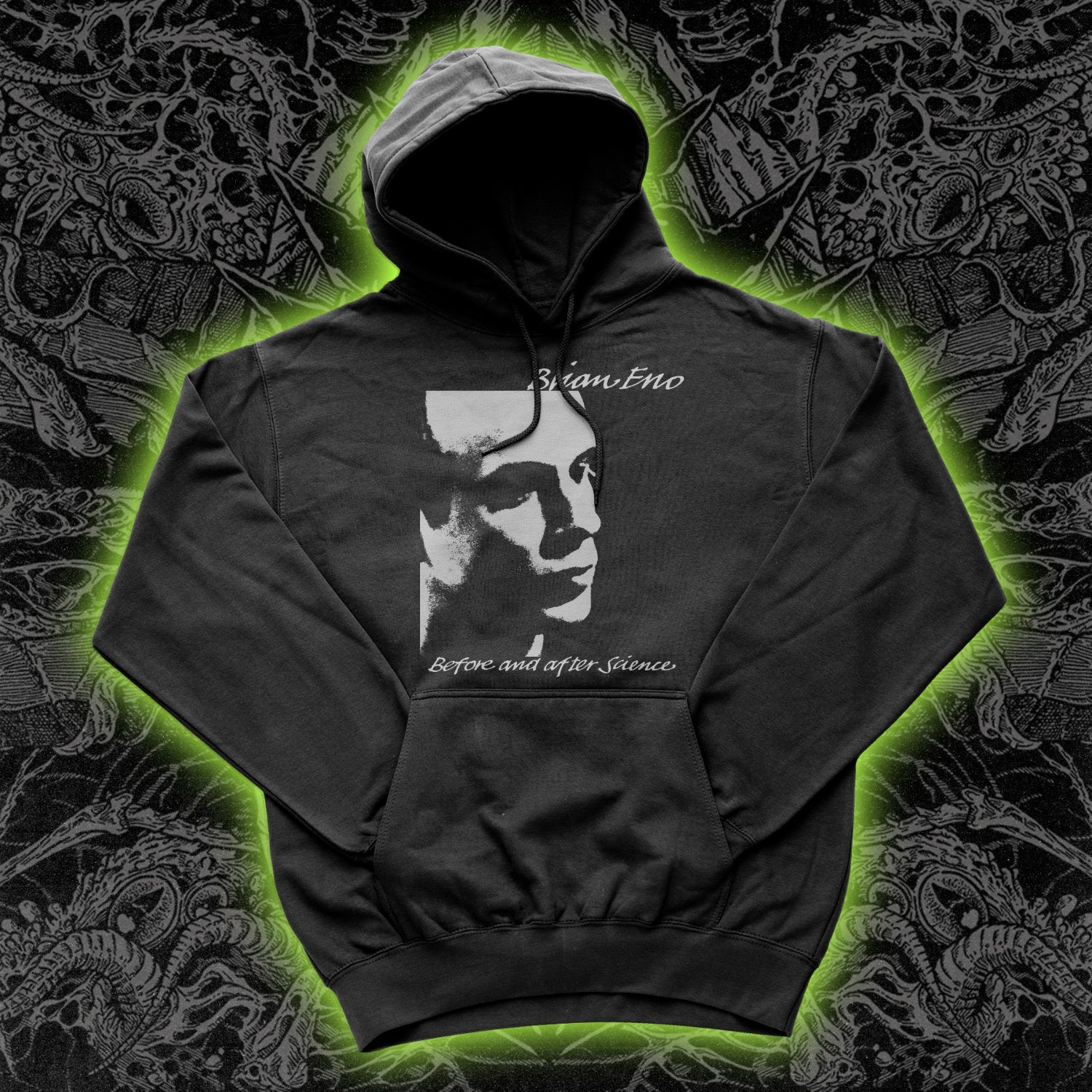 Brian Eno Before And After Science Hoodie