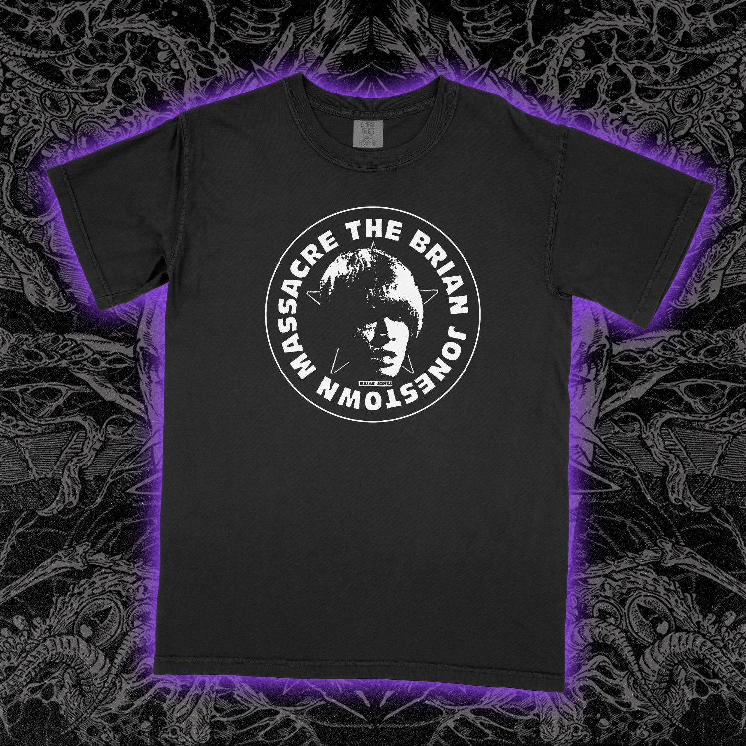 Brian Jonestown Massacre Comfort Colors Black Tee