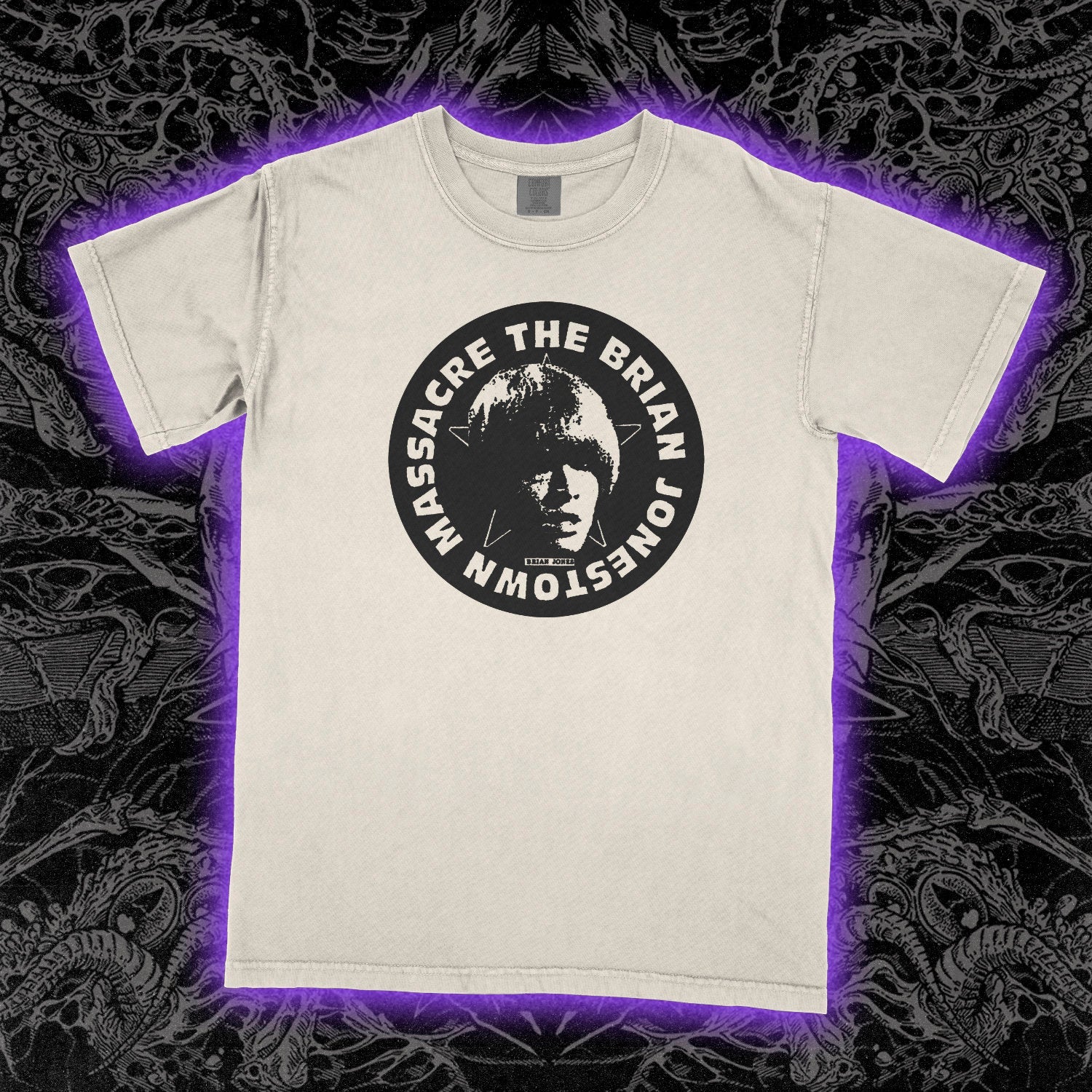 Brian Jonestown Massacre Comfort Colors Ivory Tee