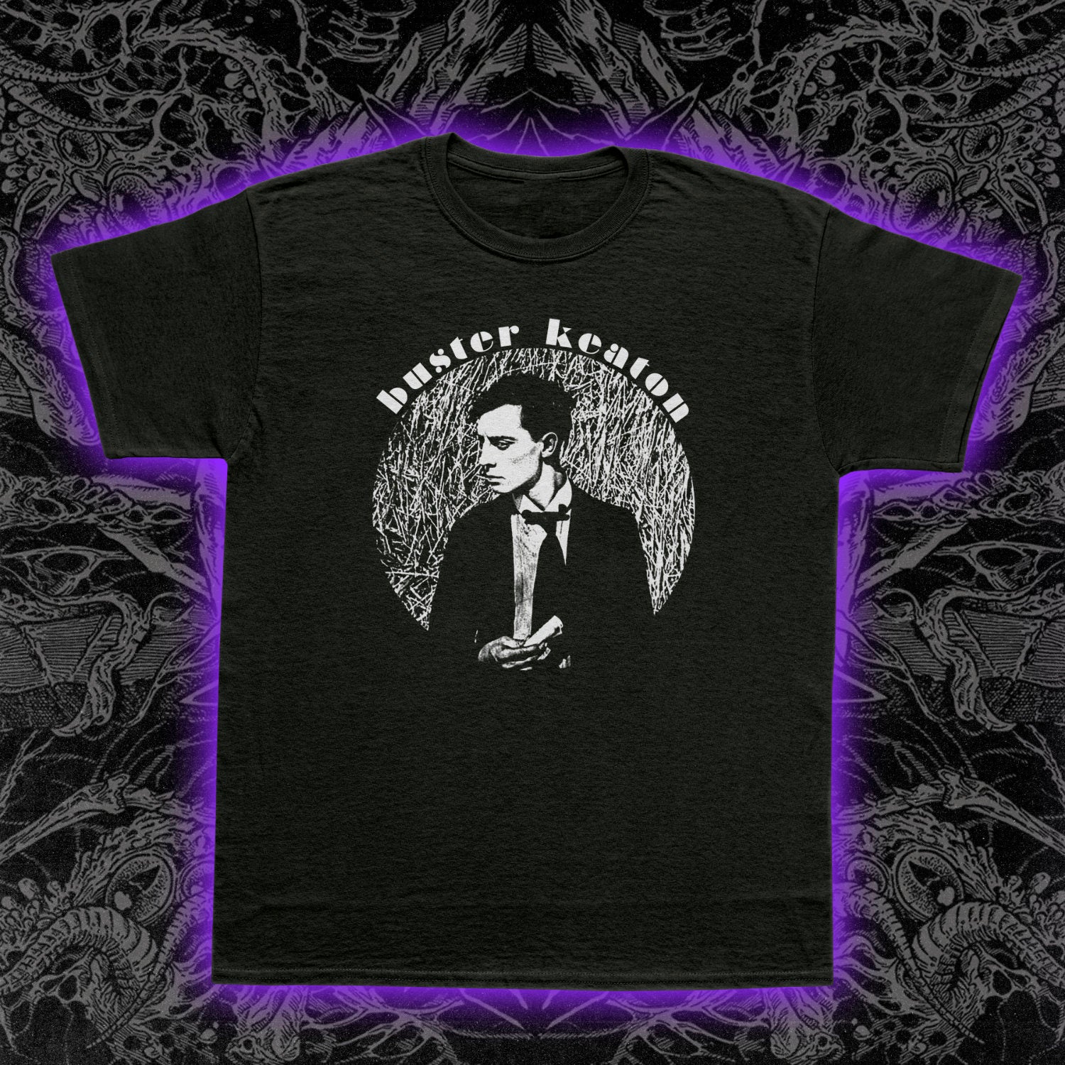 Buster Keaton Slim Fit Tee | Occult Clothing
