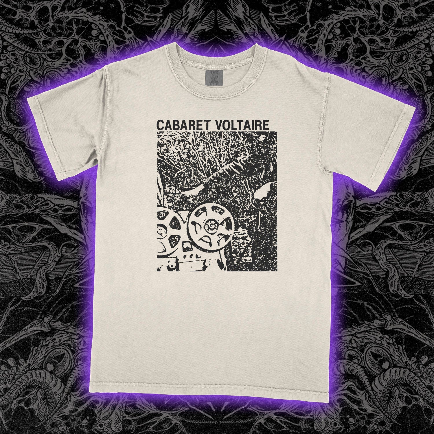 Cabaret Voltaire Comfort Colors Ivory Tee