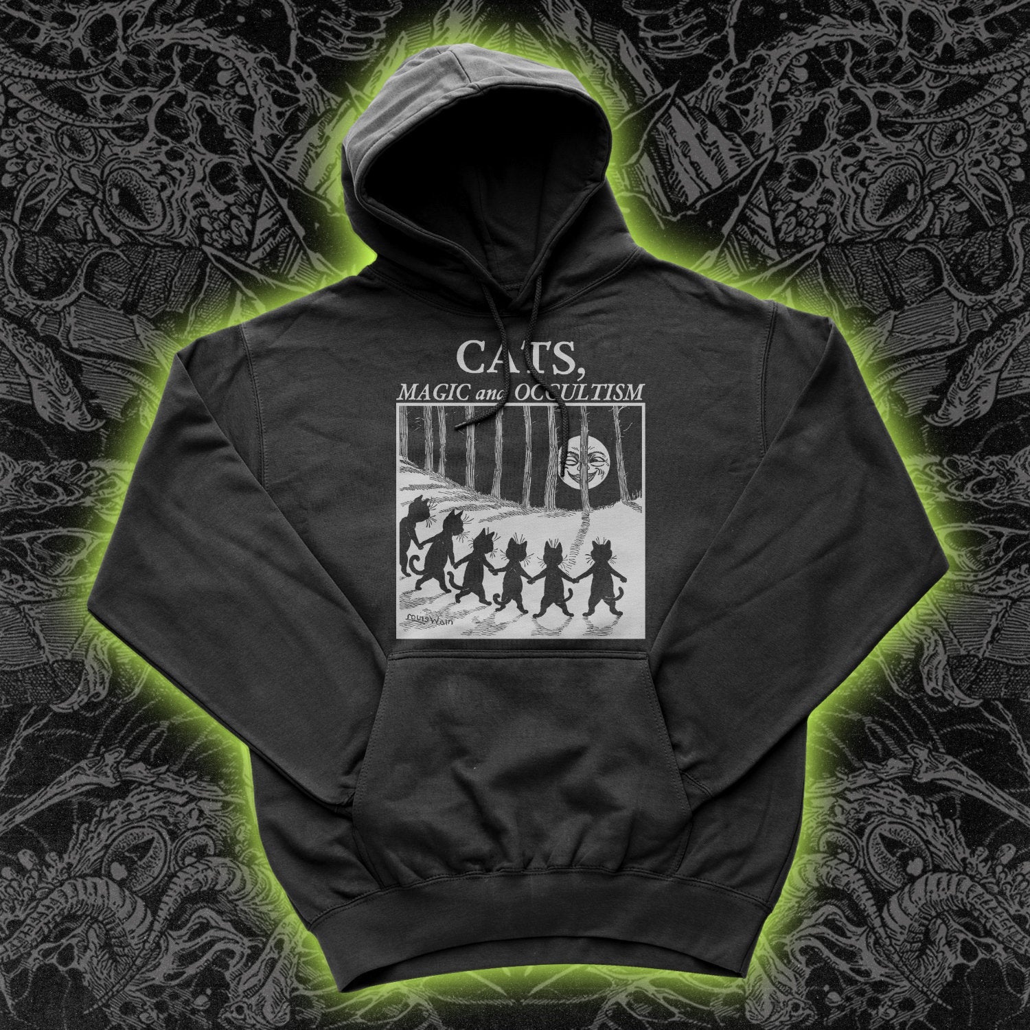 Cats Magic And Occultism Hoodie