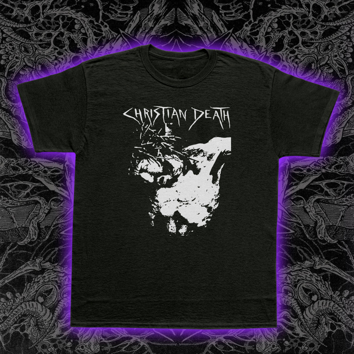 Christian Death Slim Fit Tee | Occult Clothing