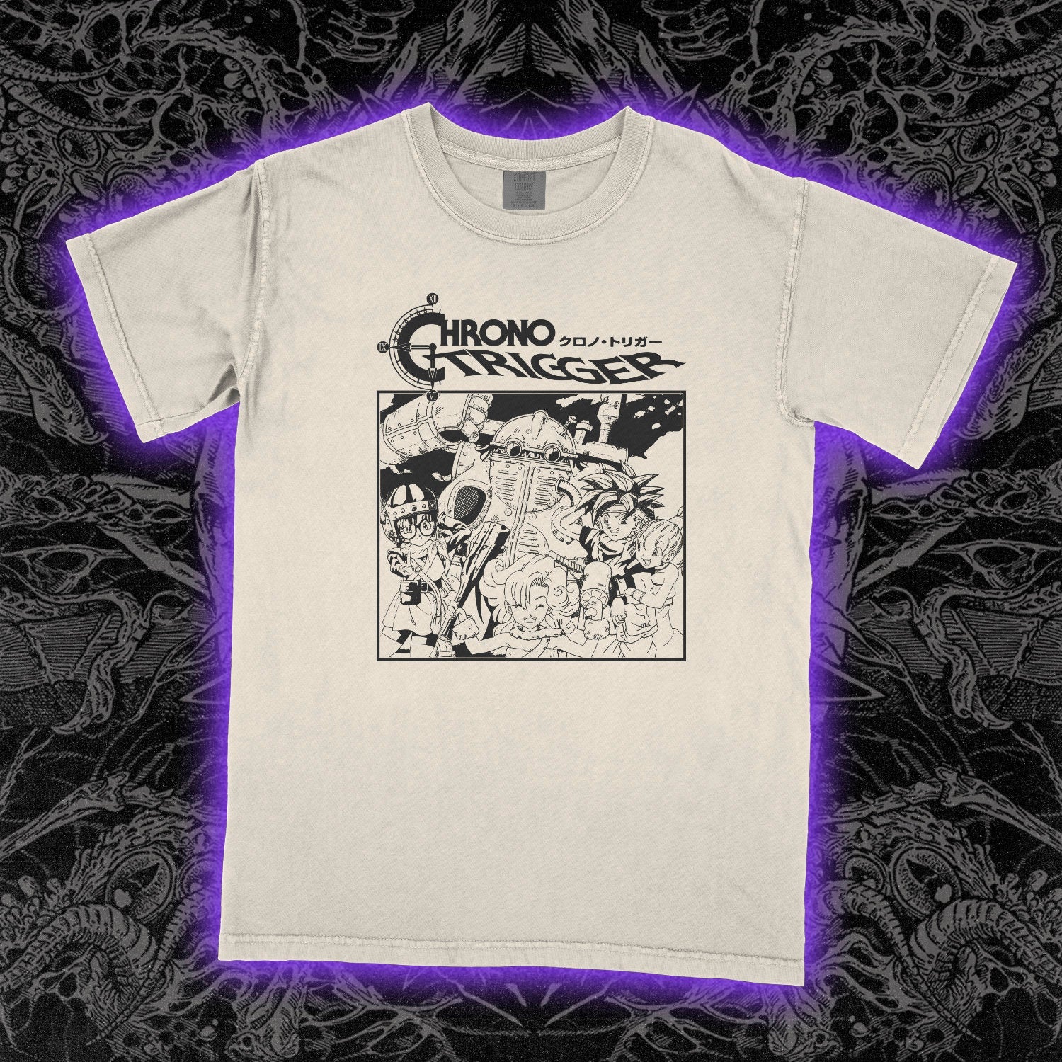 Chrono Trigger Comfort Colors Ivory Tee