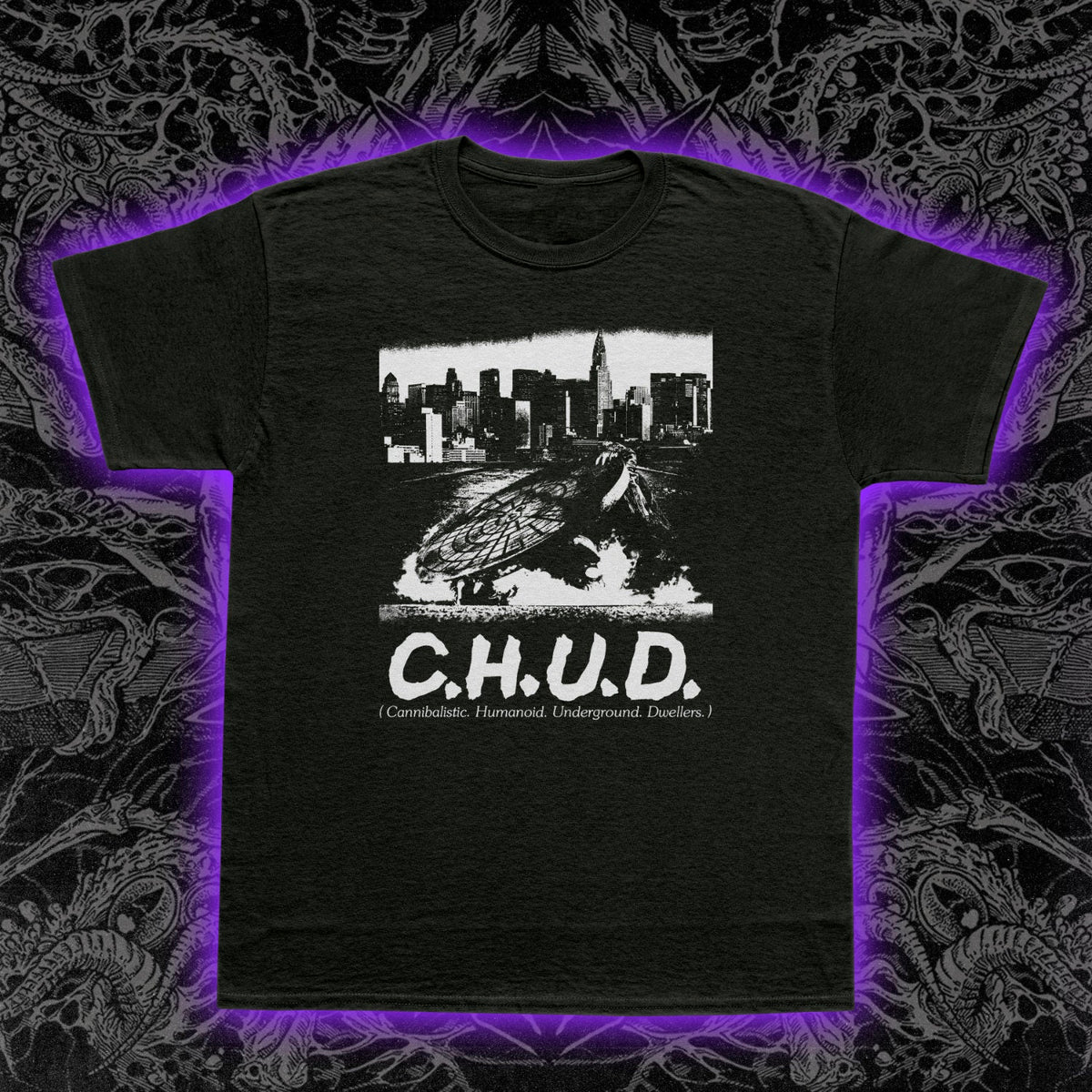 Chud Renaissance Chud Film 1984 Slim Fit Tee | Occult Clothing