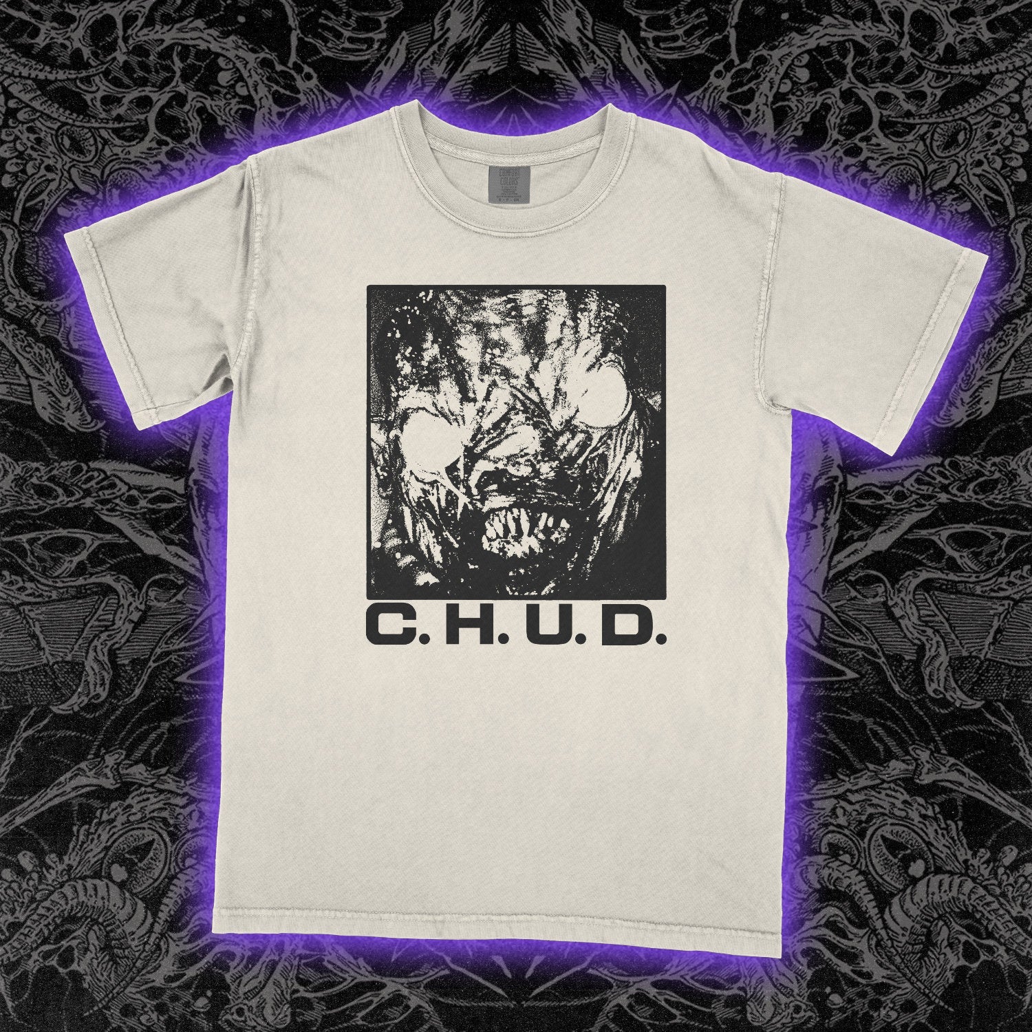 Chud Monster Comfort Colors Ivory Tee