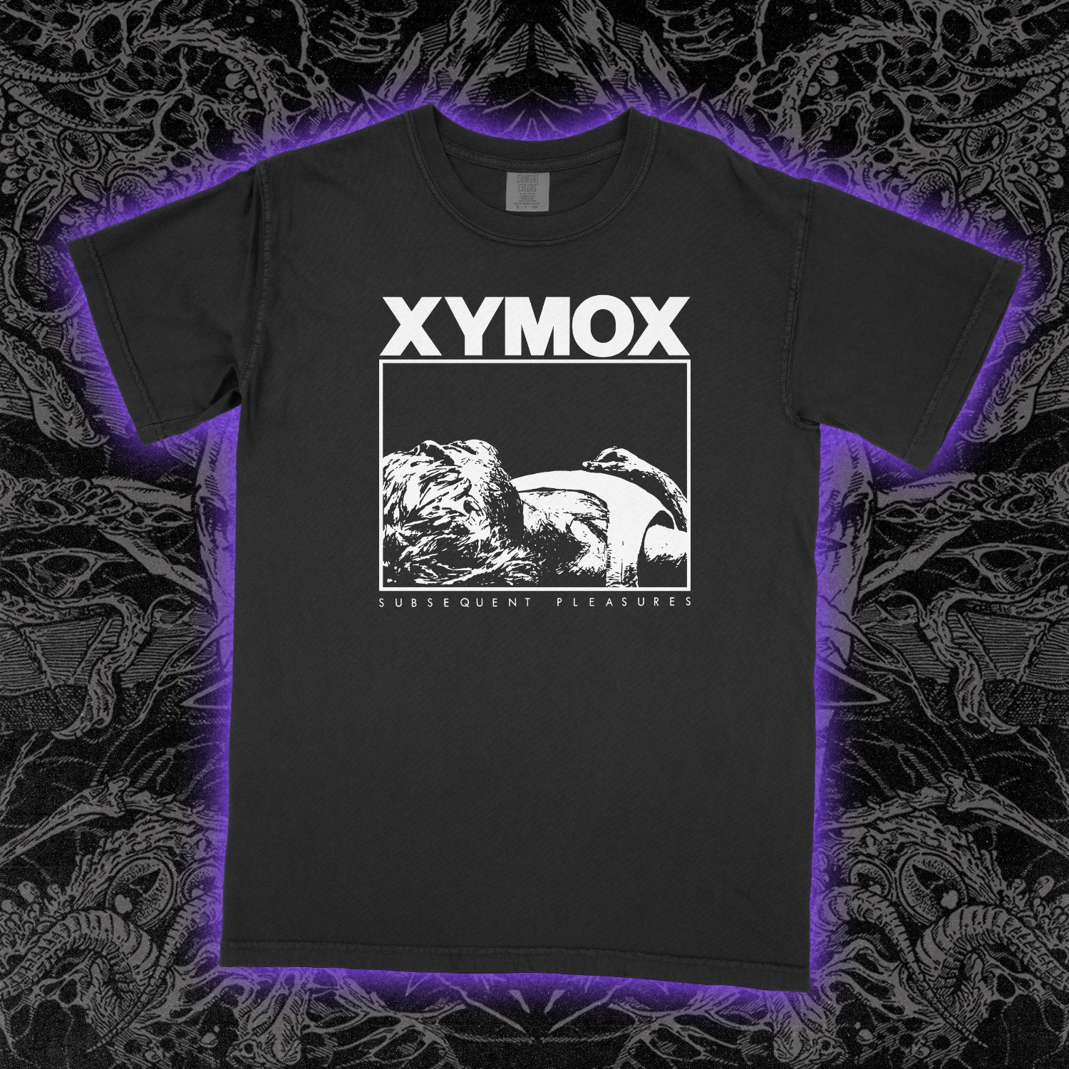 Clan Of Xymox Comfort Colors Black Tee