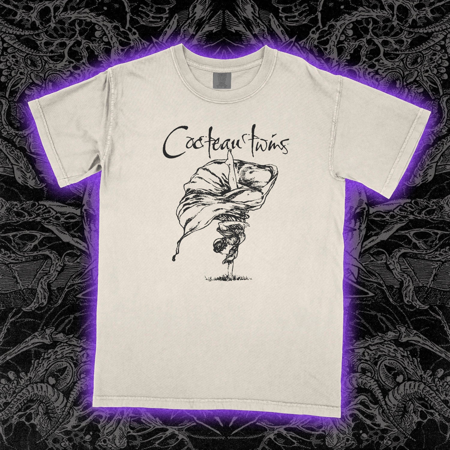 Cocteau Twins Lullabies Comfort Colors Ivory Tee