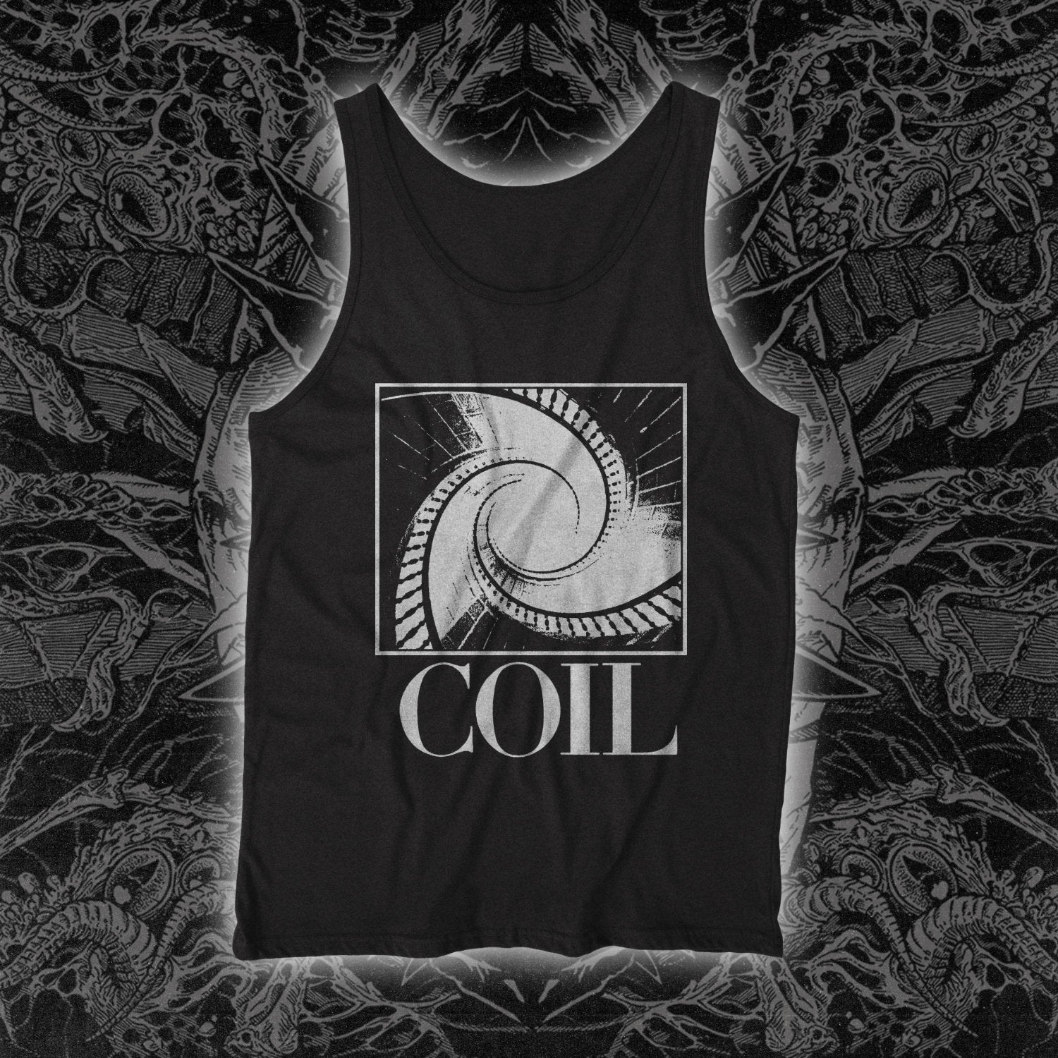 Coil Anal Staircase Tank Black