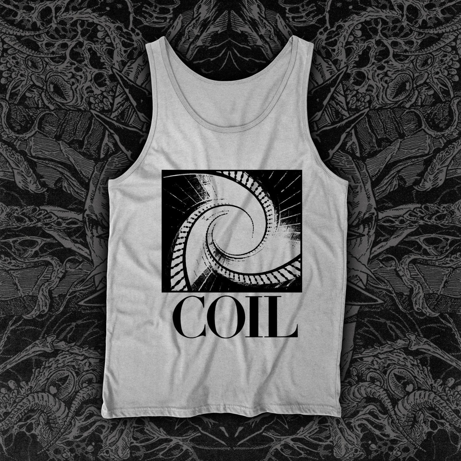 Coil Anal Staircase Tank White